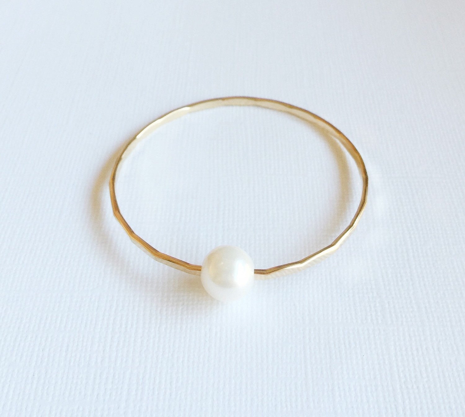 Mika White Bangle Bracelet (B114) - Elegant Fashion Jewelry for Women, Perfect for Parties, Weddings & Daily Wear