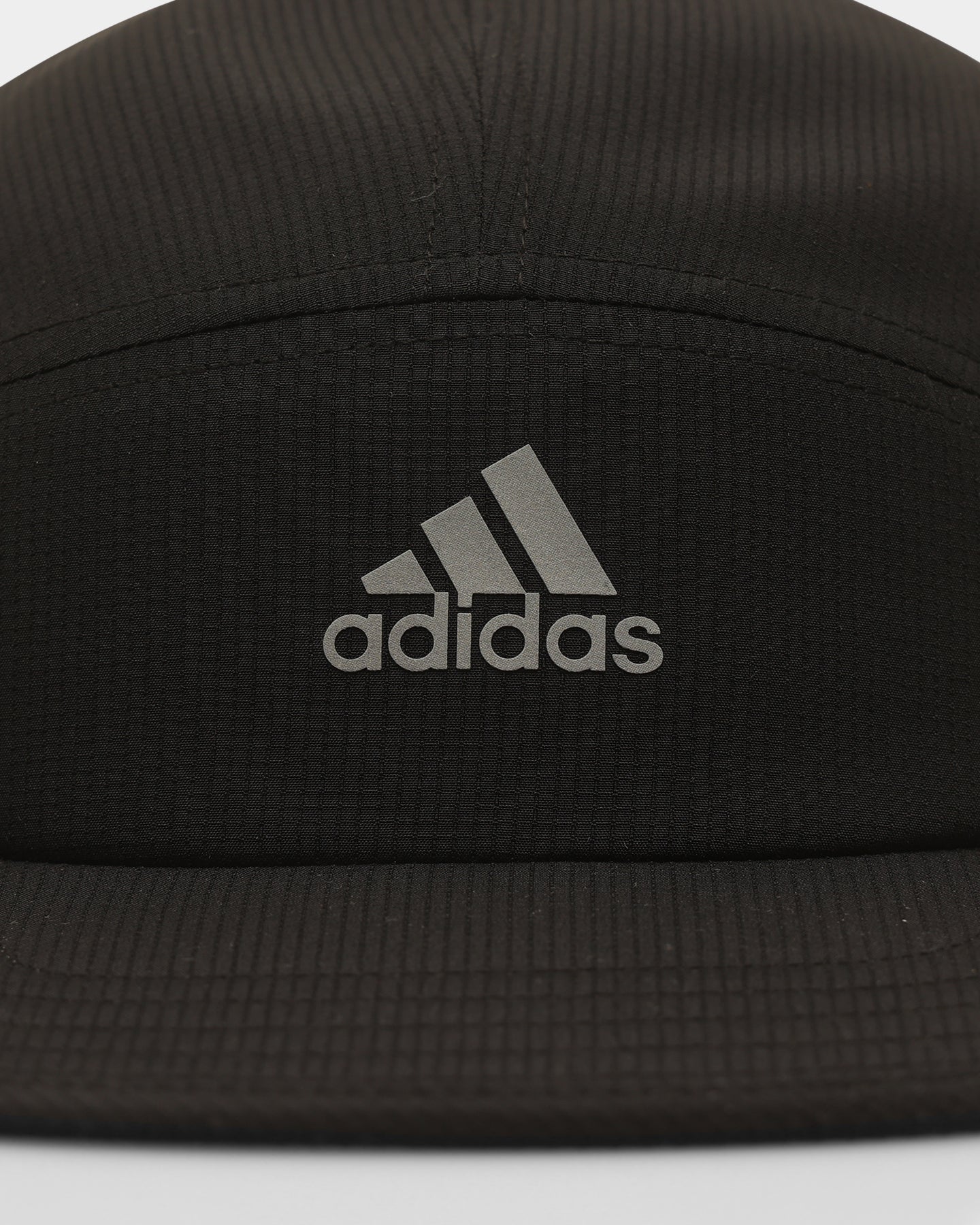 Adidas Run 5 Panel XC A.R Strapback Cap - Black Performance Hat for Running, Training & Outdoor Sports | Lightweight & Breathable Men's Athletic Snapback