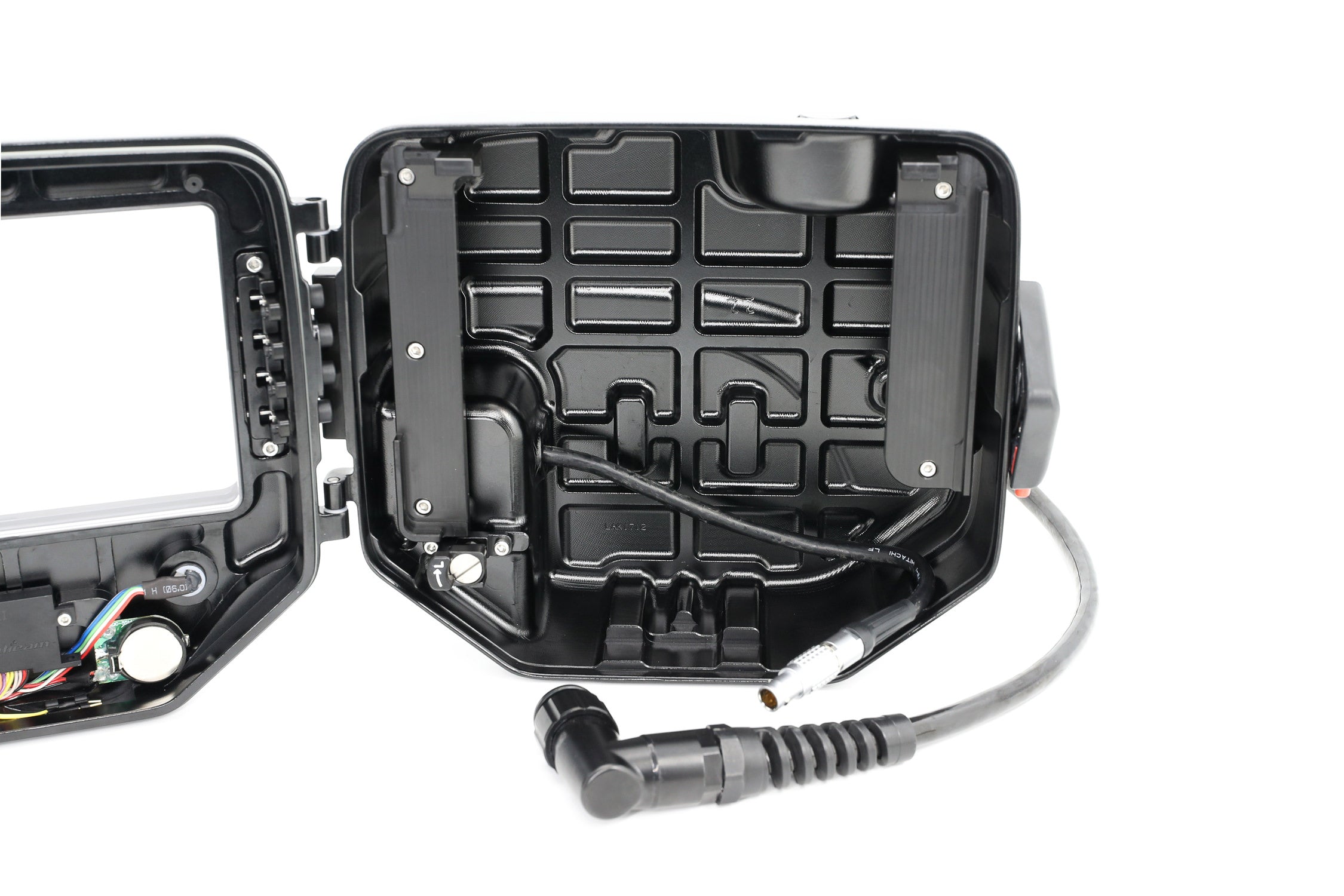 REDTOUCH 7 LCD Monitor Housing for DSMC2 Pogo Connection - Durable Protective Case for RED Camera Monitors | Perfect for On-Set Filming & Outdoor Shooting