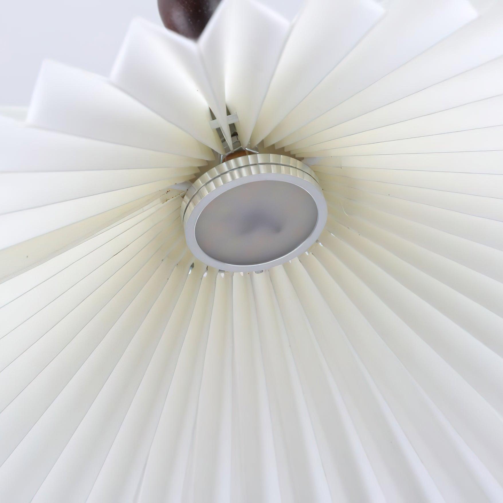Elegant Handmade Flower Paper Pendant Lamp - Boho Chic Ceiling Light for Bedroom, Living Room & Dining Room Decor