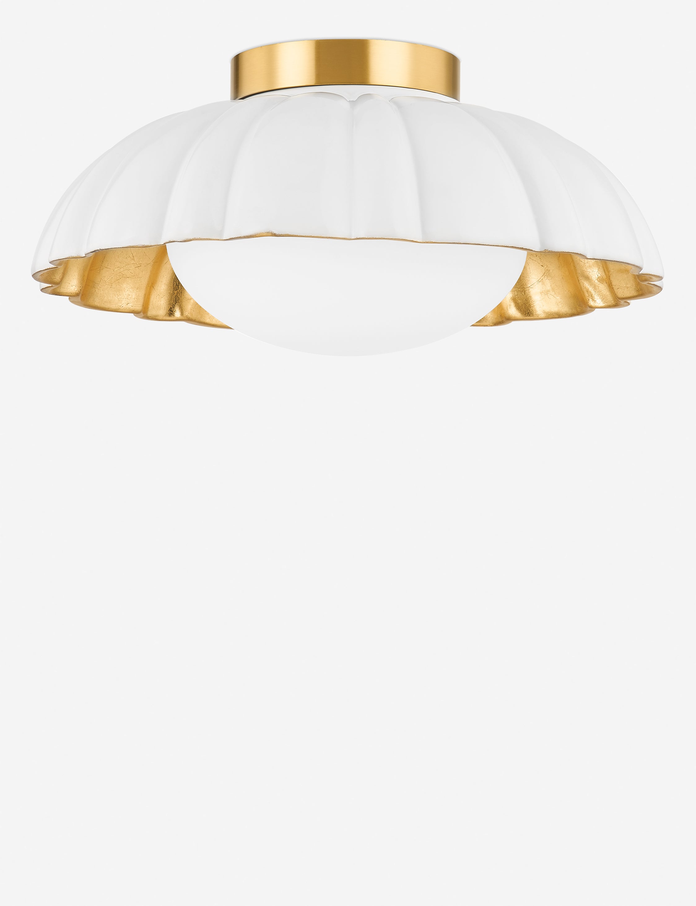 Coral Flush Mount Ceiling Light - Modern LED Fixture for Living Room, Bedroom & Kitchen | Energy Efficient Home Lighting