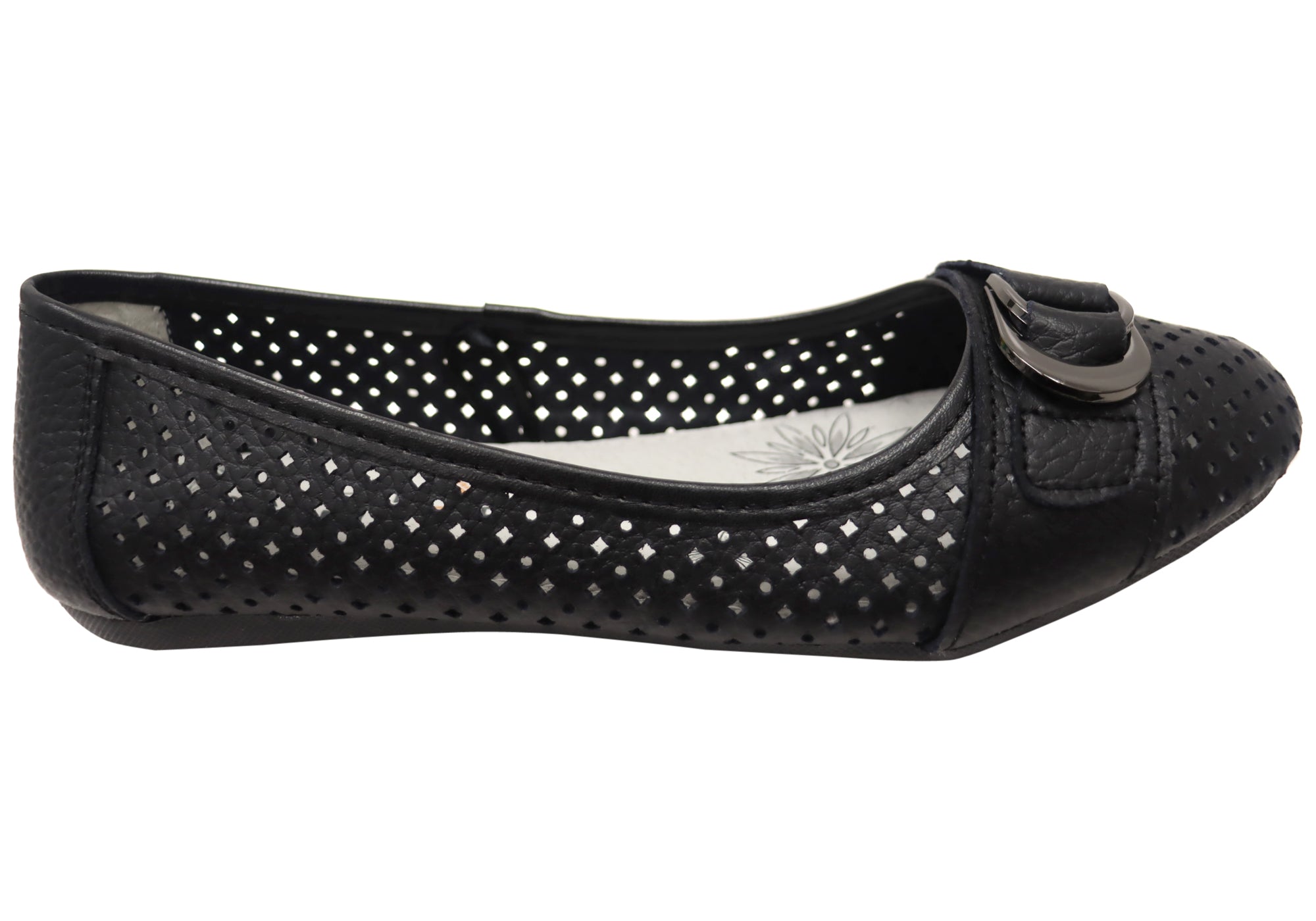 Natural Comfort Women's Genuine Leather Comfortable Walking Shoes - Perfect for Casual Wear, Office & Travel