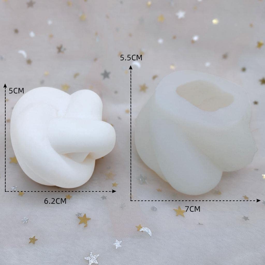 Premium Silicone Candle Mold for Aromatherapy & DIY Crafts - Large Fondant Wax Mould for Candle Making, Soap Making & Home Decor - Perfect for Relaxation, Gifts & Handmade Creations