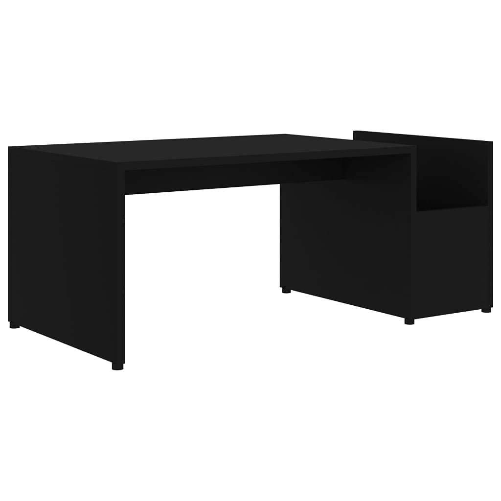 Modern Black Coffee Table 35.4