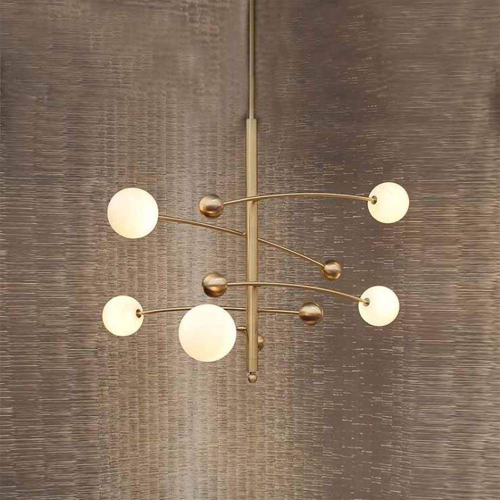 5-Light Modern Minimalist Chandelier - Luxury Fashion Magic Bean Design for Bedroom, Living Room & Restaurant Lighting - Elegant Ceiling Fixture for Home & Commercial Decor