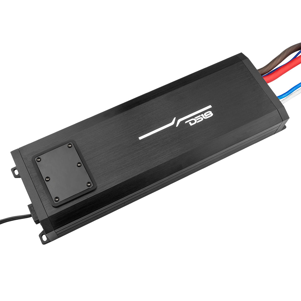 NXL 1 Channel Full Range Class D IP67 Marine and Powersports Amplifier 1500W RMS @ 1 Ohm - Perfect for Boats, ATVs, and Motorcycles