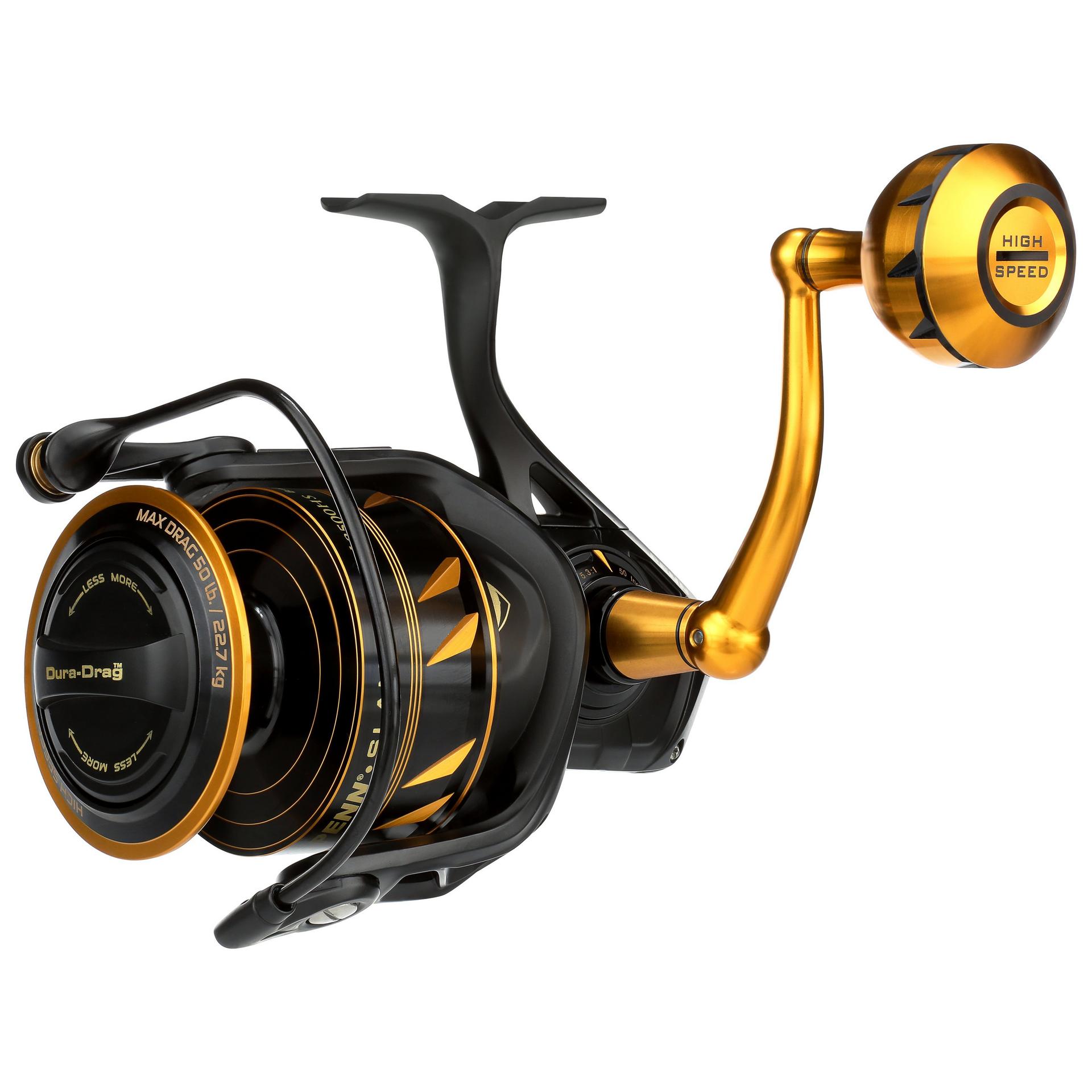 Slammer® IV Bailess Spinning Reel - Saltwater Fishing Reel for Surf, Pier & Offshore Angling | Smooth Drag System | Corrosion-Resistant Design