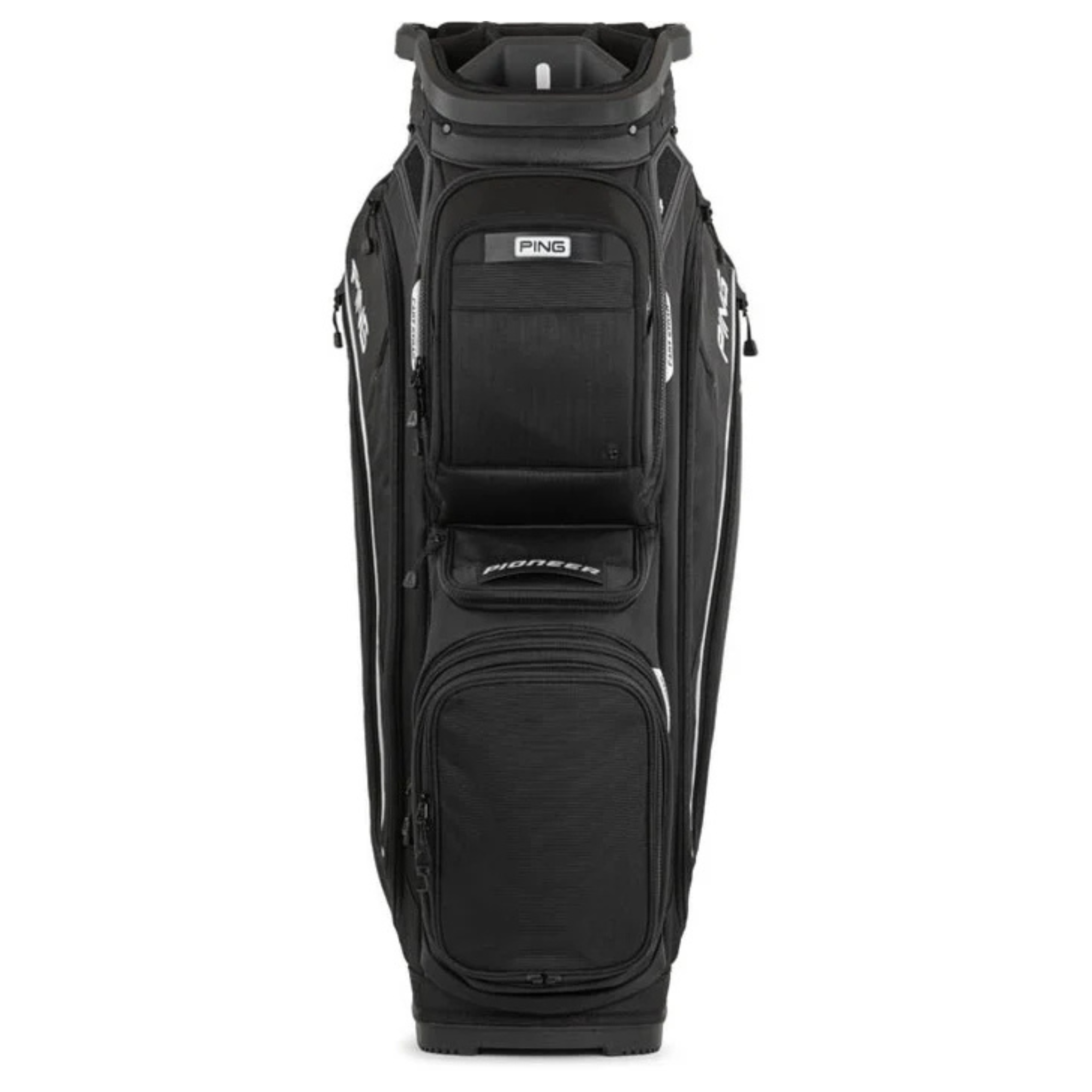 PING Pioneer 244 Golf Cart Bag - Lightweight Stand Bag with 14-Way Divider, Waterproof Pocket & Cooler - Perfect for Golf Tournaments & Driving Range Practice
