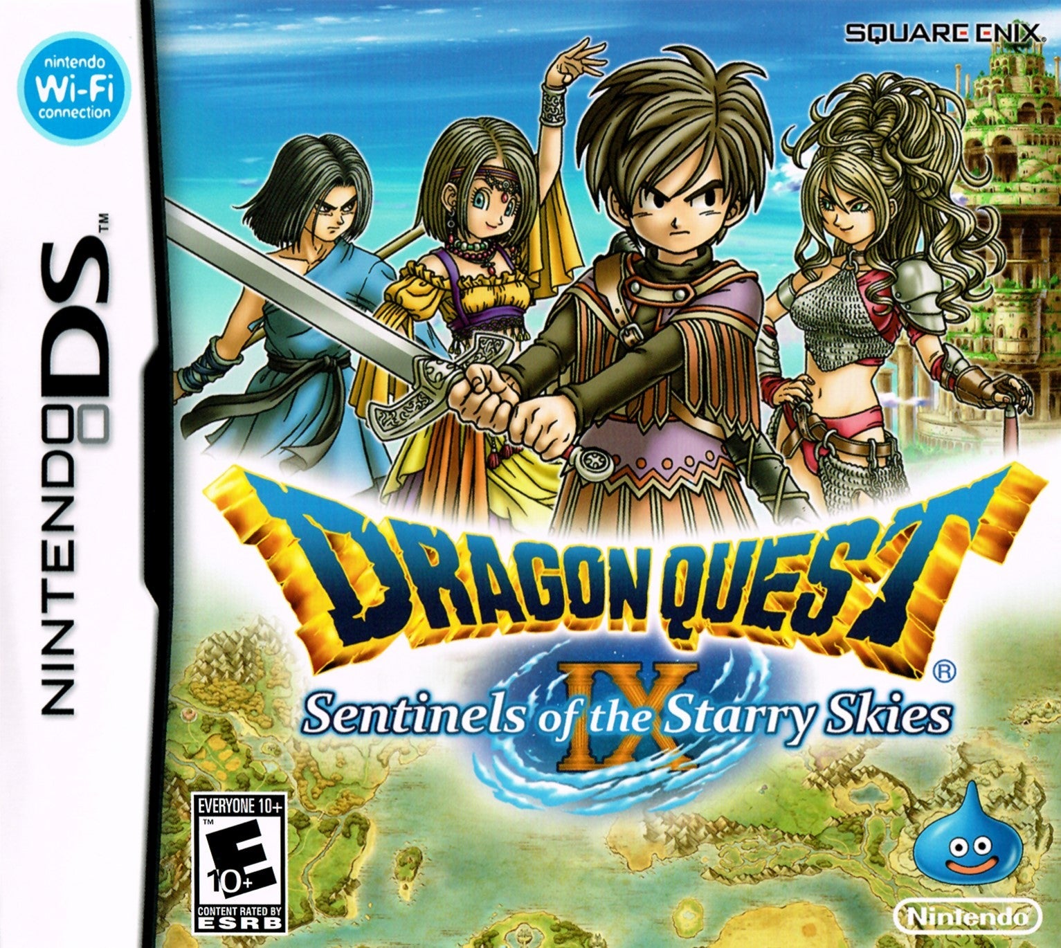 Dragon Quest IX: Sentinels of the Starry Skies - Nintendo DS RPG Adventure Game - Epic Fantasy Quest for Solo & Multiplayer Gaming
