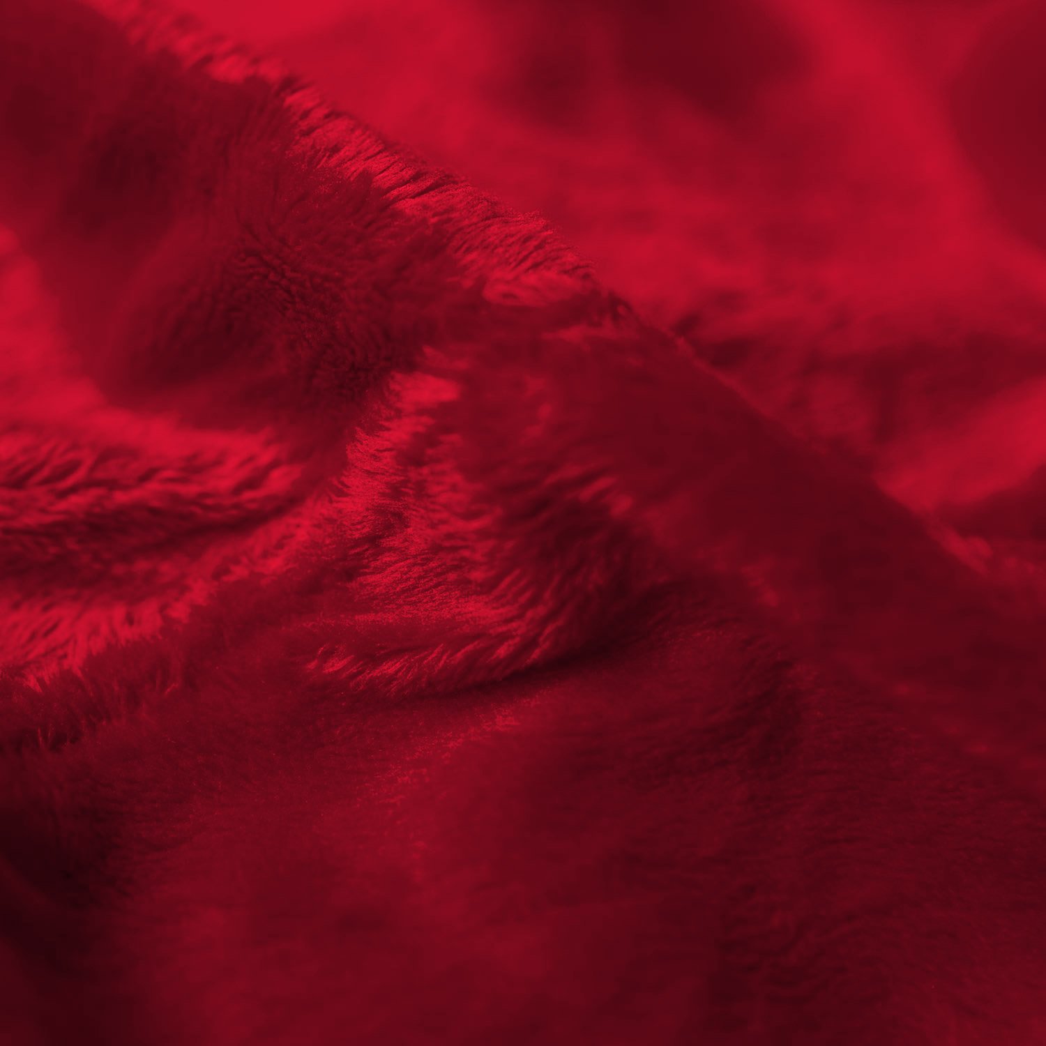 Chill Sack 6ft Memory Foam Bean Bag Chair - Oversized Lounger with Soft Microfiber Cover (Red Furry) for Living Room, Game Room & Dorm Relaxation
