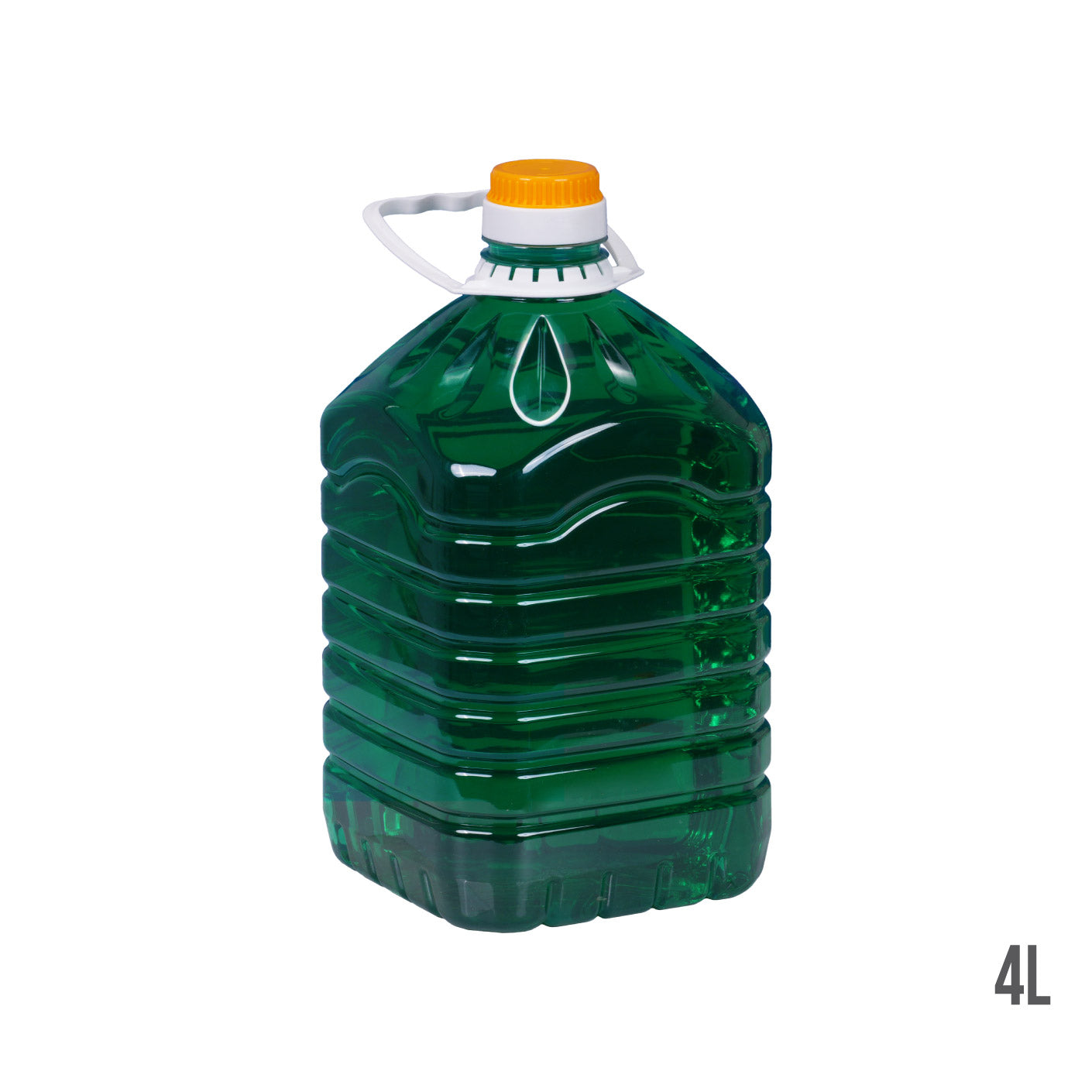Eco-Friendly Dishwashing Liquid 4.0L - Green Plant-Based Formula for Tough Grease | Gentle on Hands | Bulk Size for Commercial & Home Use | Perfect for Restaurants, Kitchens & Daily Dish Cleaning