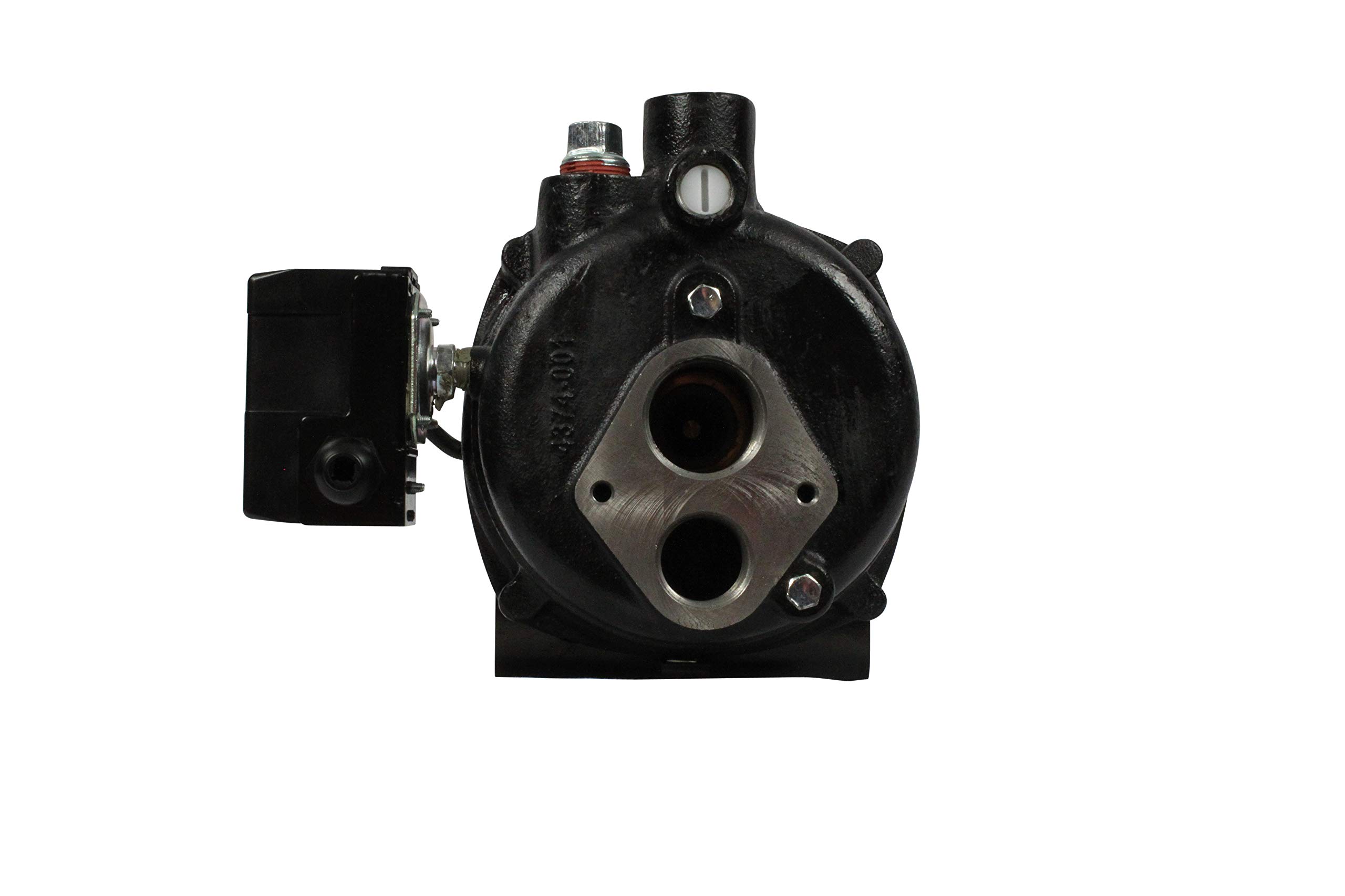 WAYNE CWS50-1/2 HP Cast Iron Convertible Jet Well Pump - 408 GPH Heavy Duty Water Pump for Home, Farm & Irrigation - Reliable Deep Well & Shallow Well Water Supply Solution
