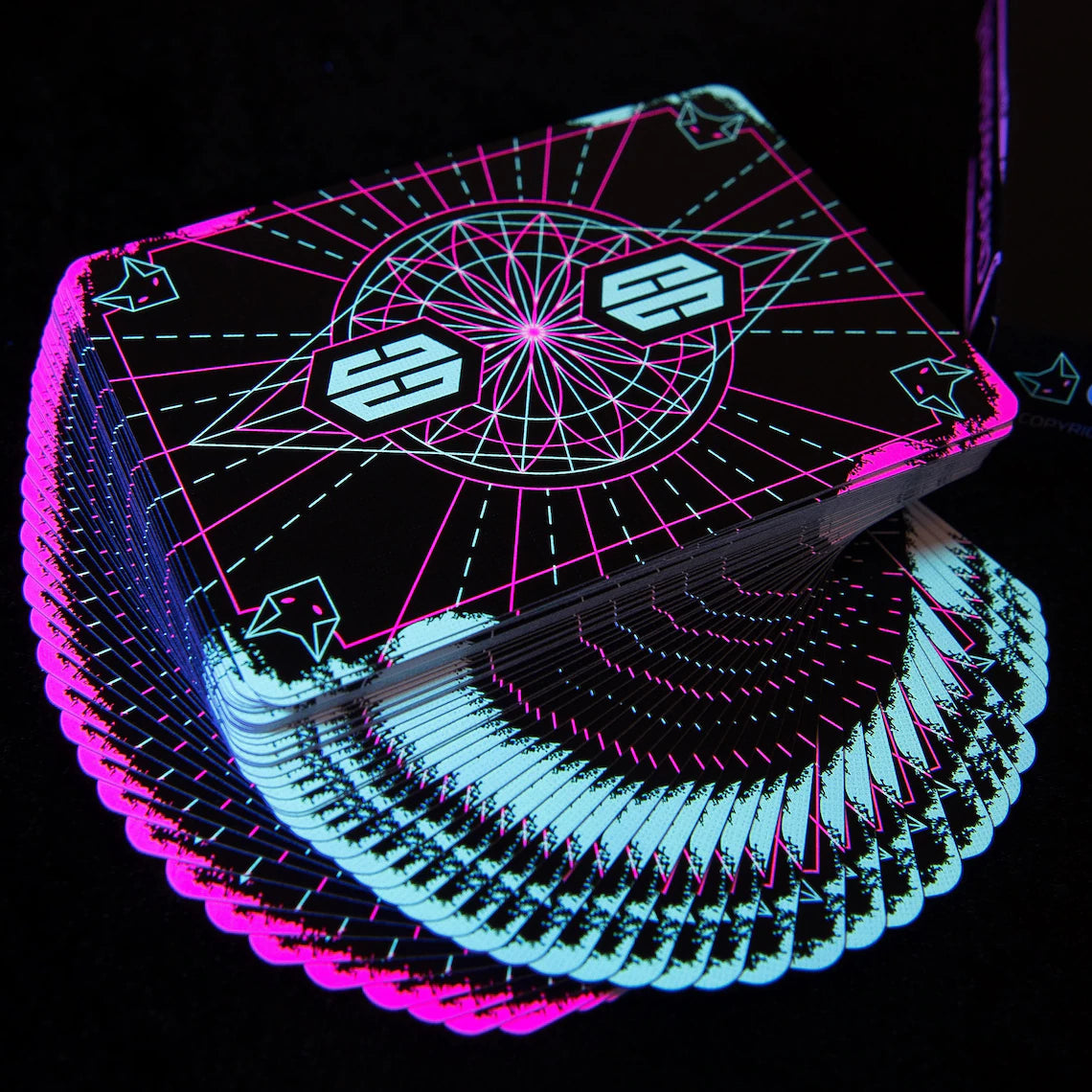 Premium Glow in the Dark Playing Cards - Chris Cards Collection | Perfect for Magic Tricks, Poker Nights & Party Games