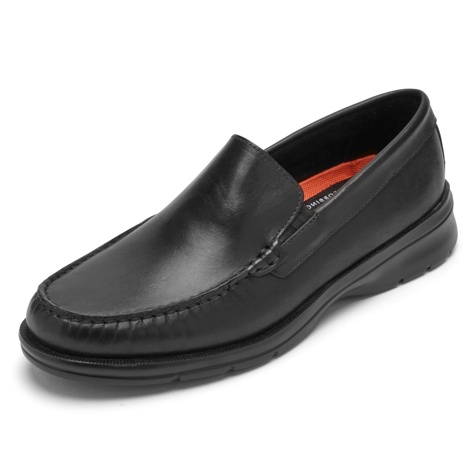 Rockport Men's Palmer Venetian Loafer - Comfortable Slip-On Dress Shoes for Business & Casual Wear - Perfect for Office, Travel & Formal Occasions
