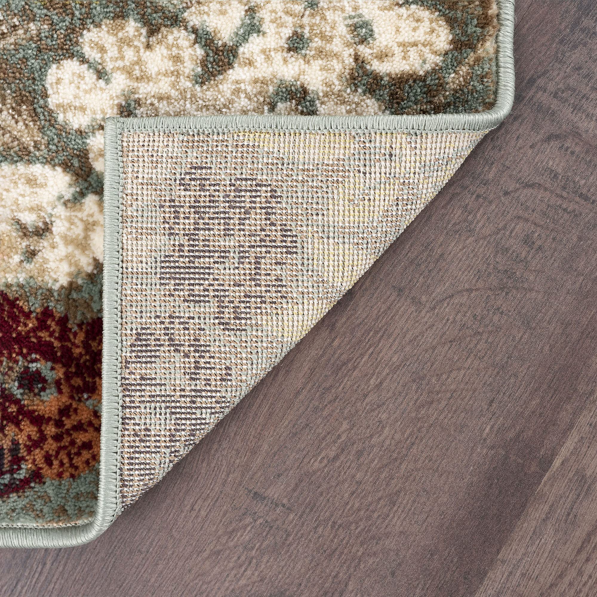 Universal Rugs Kalea Area Rug 8' x 10' Seafoam - Soft Modern Non-Slip Living Room Rug for Bedroom, Dining Room & Home Decor