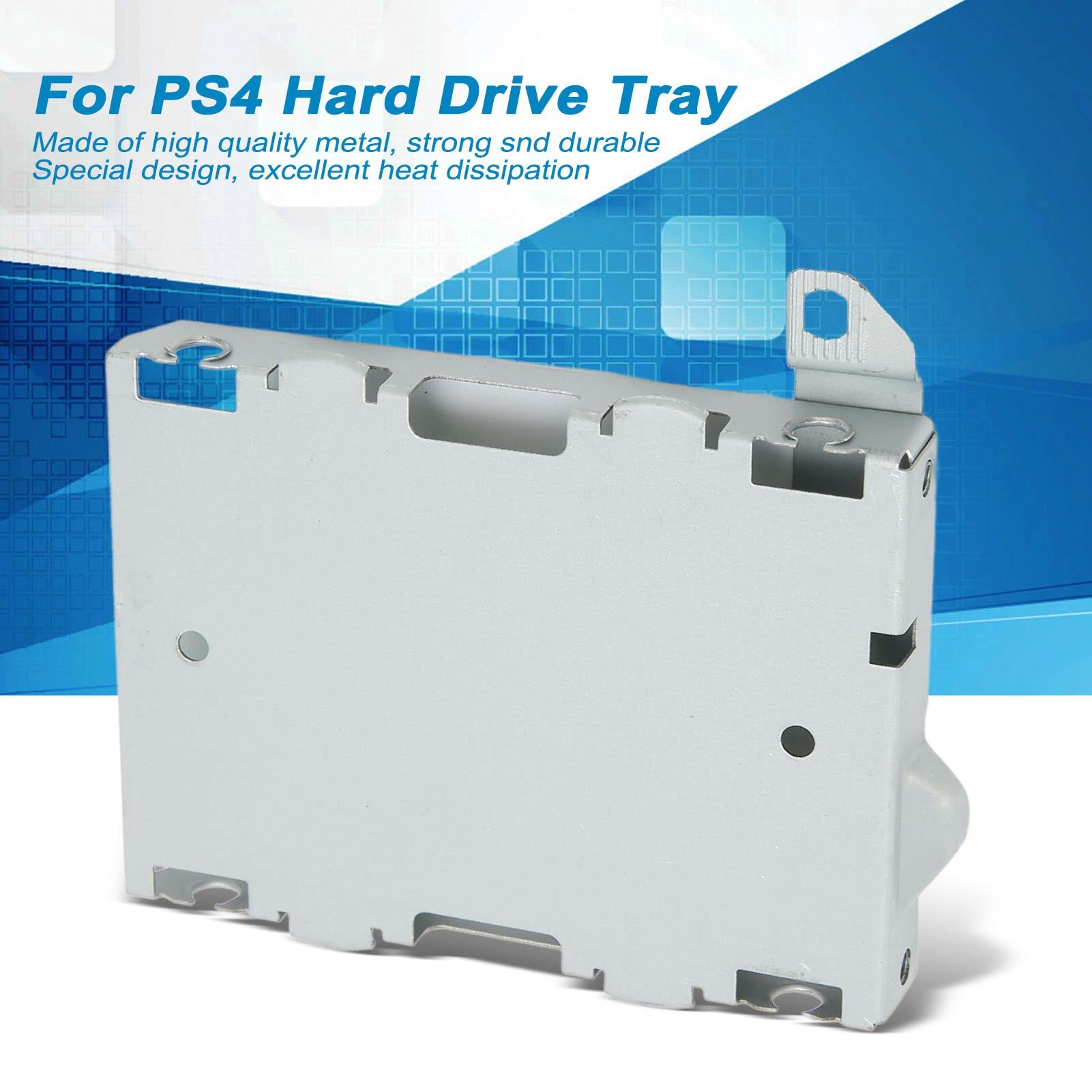 PS4 Hard Drive Bracket - Replacement HDD Mount for PS4 Slim 1100 Series Console - Perfect for Game Storage Expansion & SSD Upgrades - Ideal for Gamers & DIY Enthusiasts
