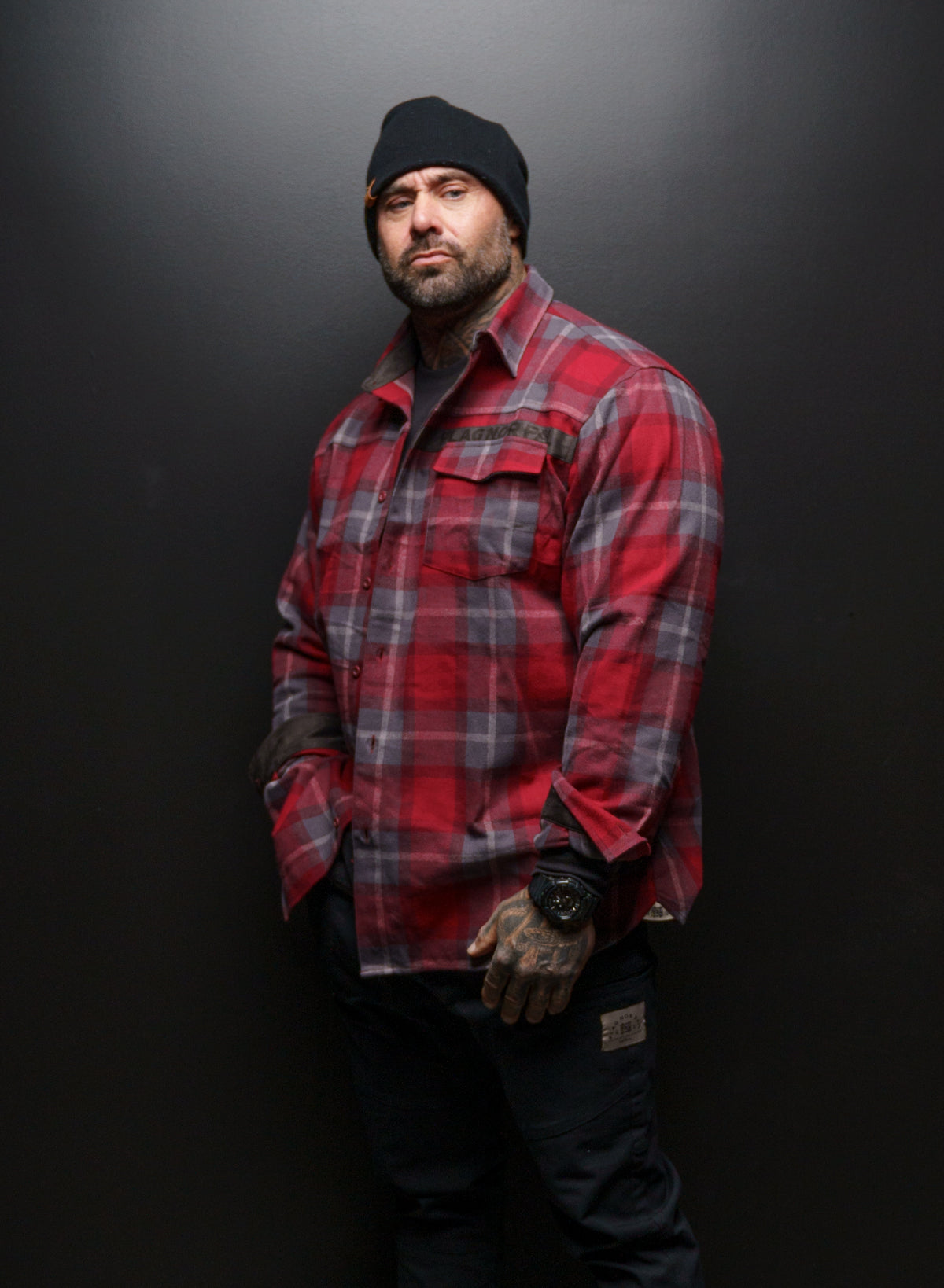 Men's Forever Flannel Shirt - Bloodstone Plaid for Outdoor Adventures & Casual Wear