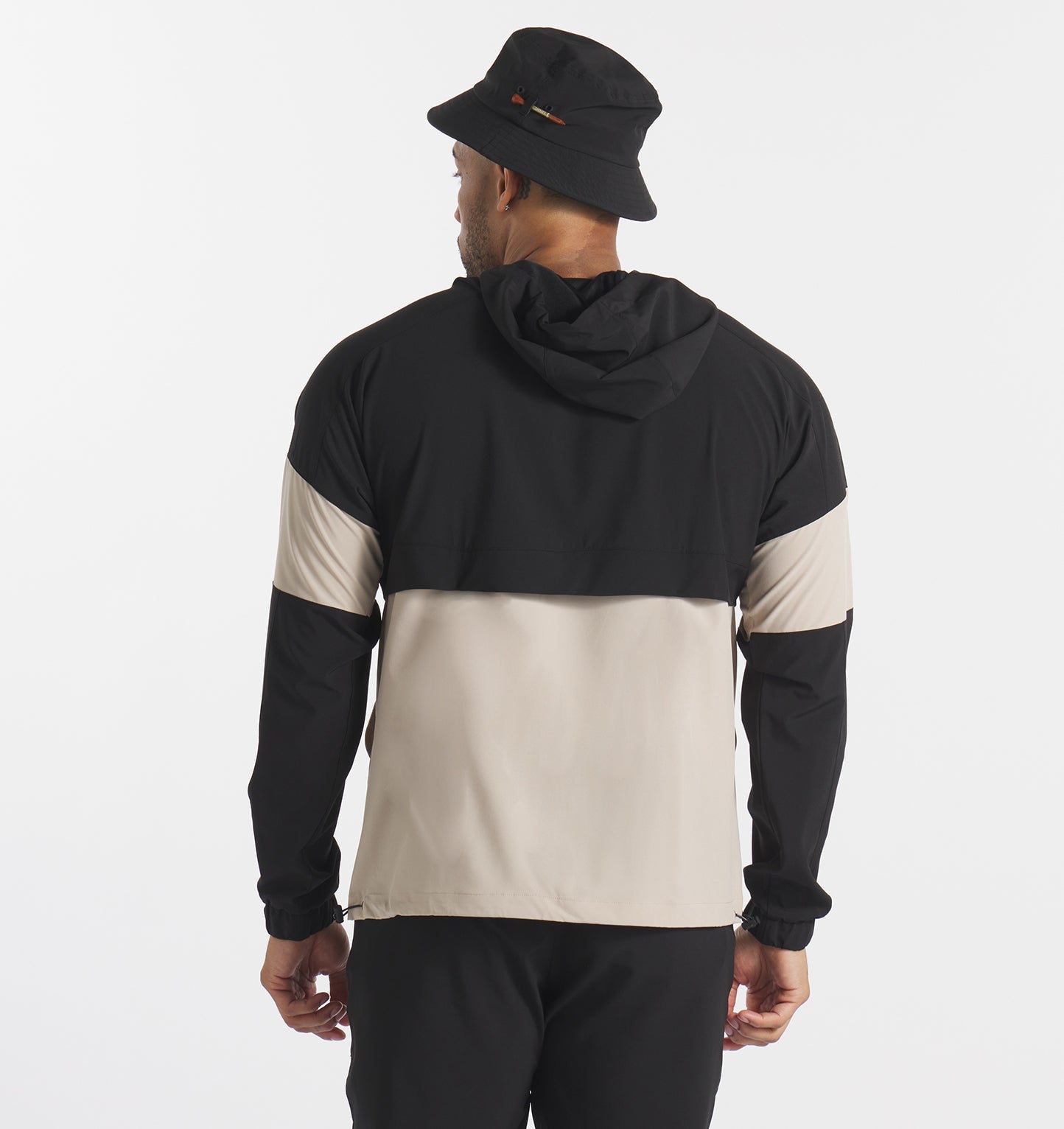 UNRL Golf DWR Track Jacket - Water-Resistant Lightweight Windbreaker for Men - Perfect for Golfing, Running & Outdoor Activities