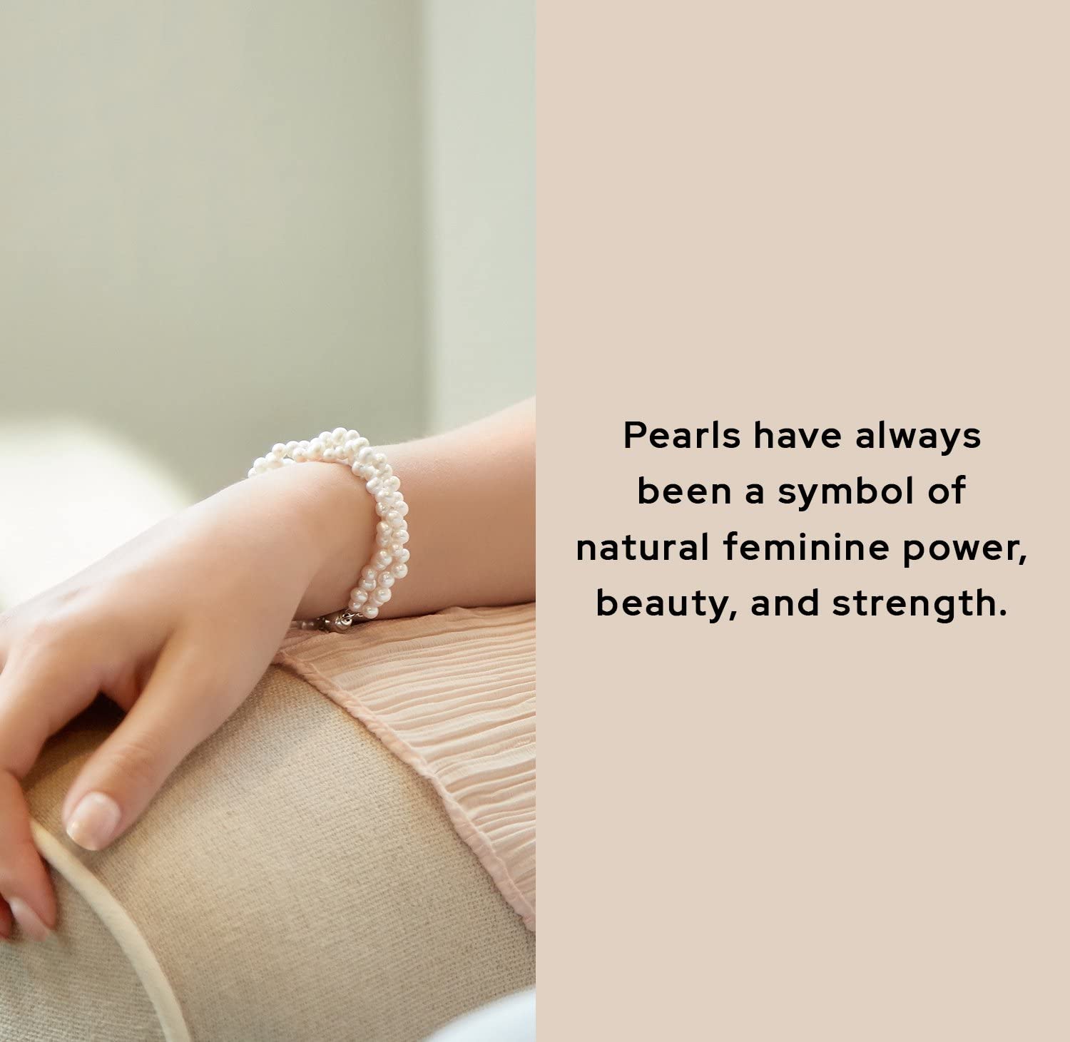4-5mm White Freshwater Pearl Bracelet for Women - Cultured Rice Shaped Pearls in 925 Sterling Silver | Elegant Pearl Jewelry Gift for Christmas, Anniversary & Special Occasions | Perfect for Weddings, Parties & Formal Events
