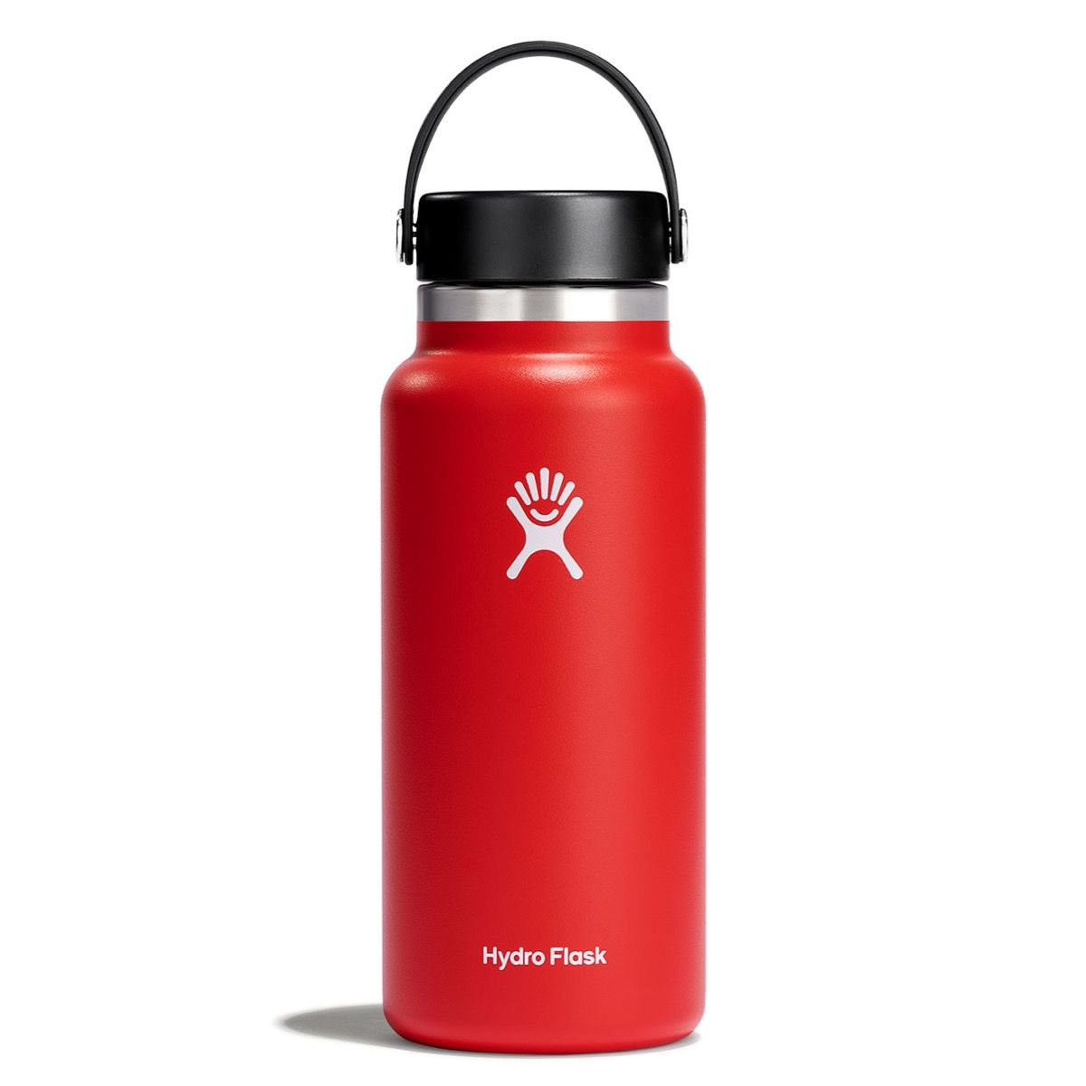 32 oz Wide Mouth Water Bottle with Straw & Leak-Proof Lid - BPA Free Stainless Steel Insulated Water Bottle for Gym, Hiking, Travel & Outdoor Activities