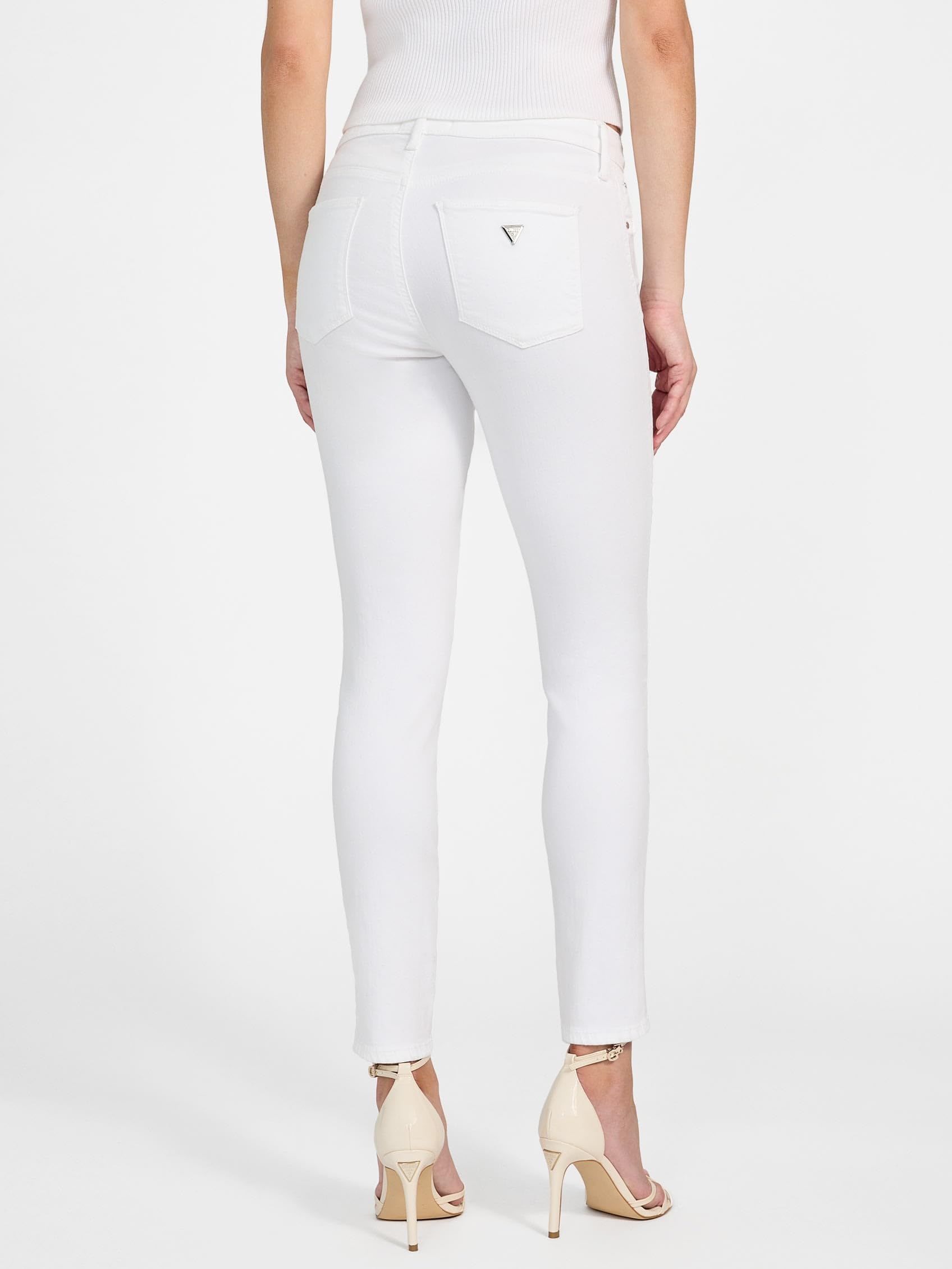 GUESS Women's Sexy Curve Mid-Rise Stretch Denim Jeans - Comfortable & Flattering for Casual Wear, Date Night & Everyday Outfits