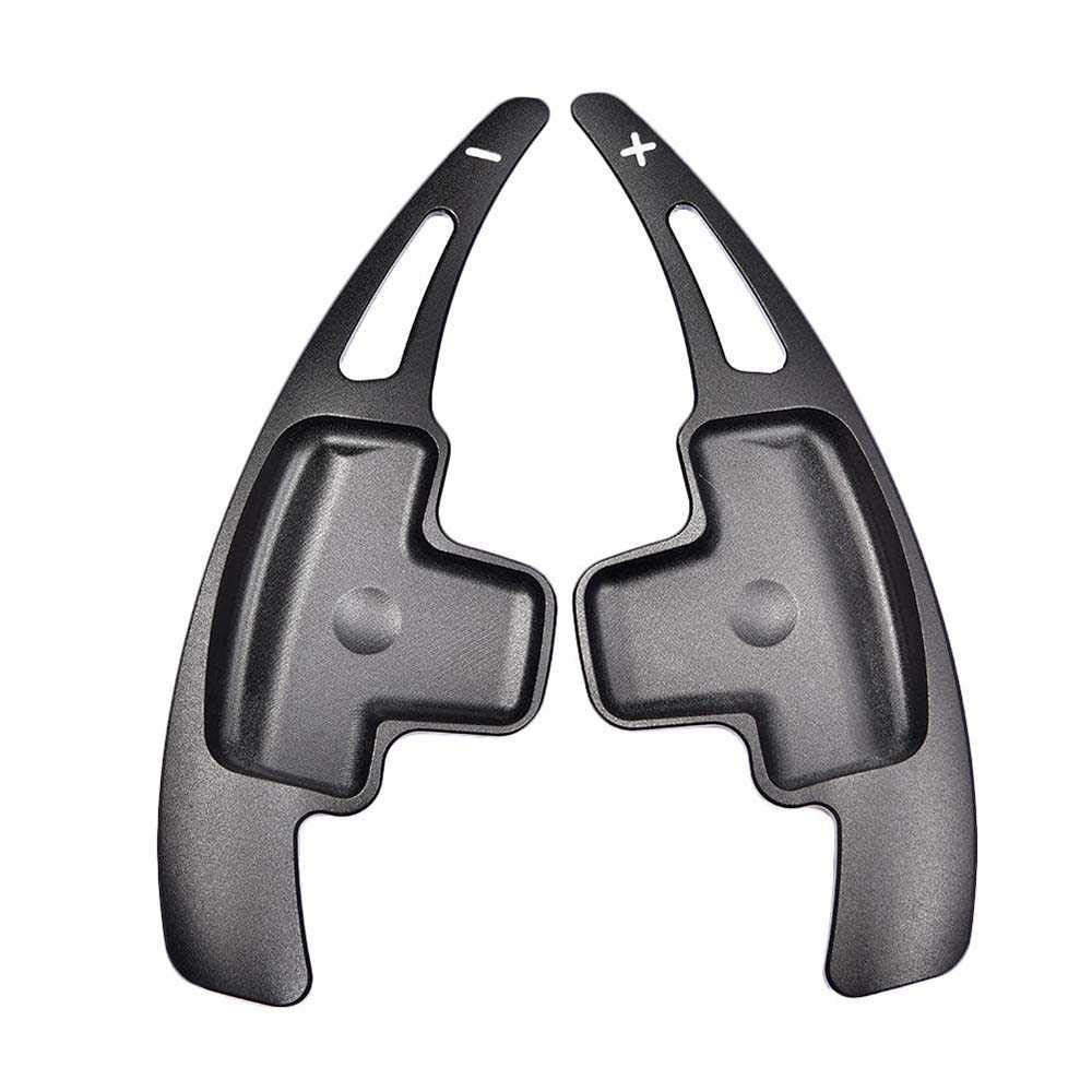 BUQDA 1 Pair Aluminum Car Steering Wheel Shift Paddle Extensions - Compatible with Mercedes Benz W176 W246 W205 W212 W222 C117 Models - Enhance Driving Performance for Racing & Sport Mode