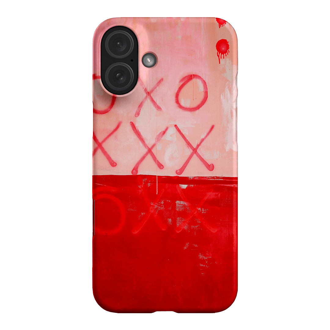 Premium Xoxo Phone Case - Shockproof & Slim Design for iPhone 15/14/13/12/11 Pro Max - Trendy Cute Protective Cover for Everyday Use, Travel & Outdoor Activities