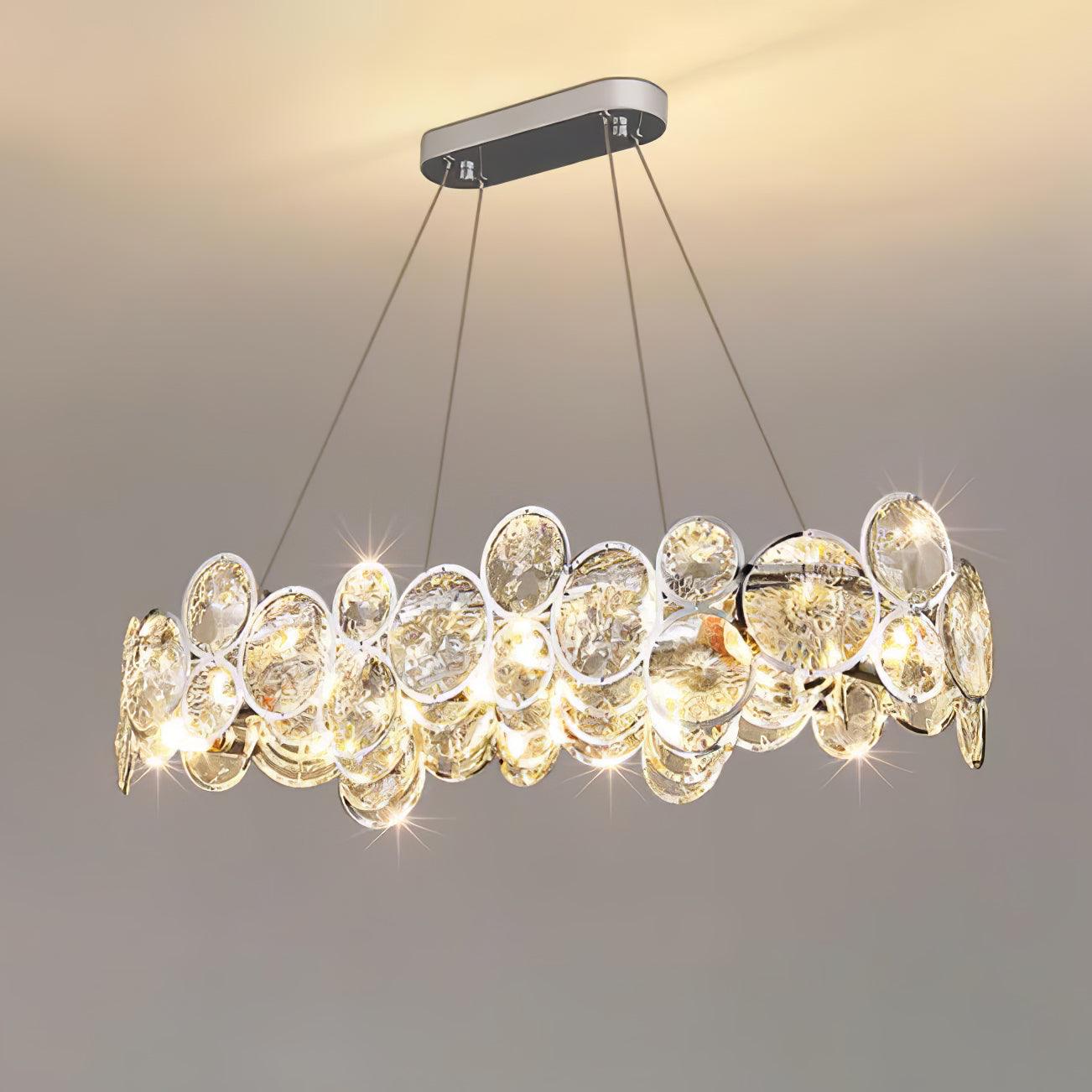 Chrome & Clear crystal