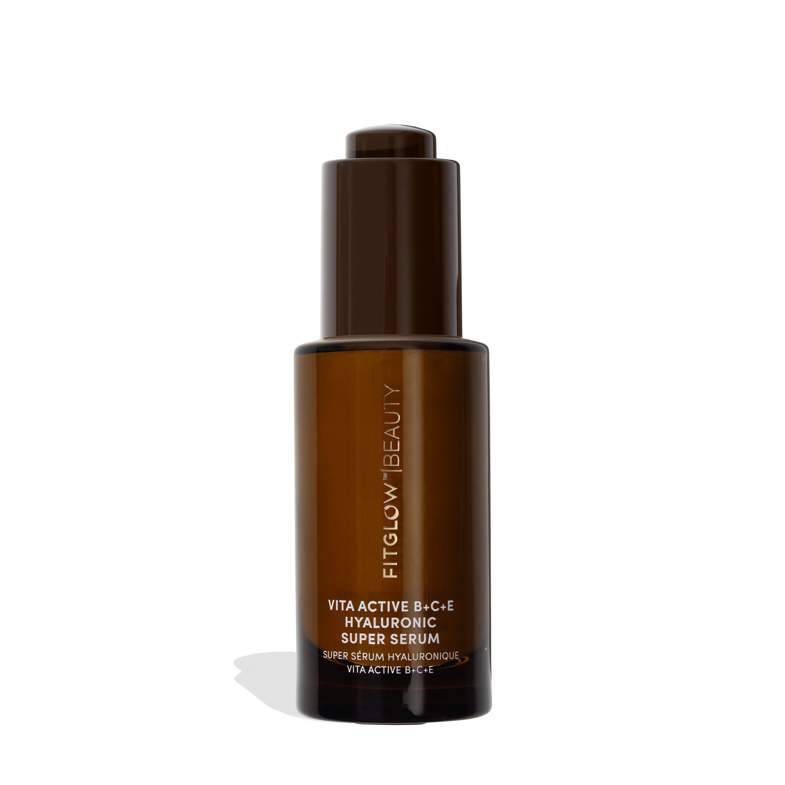Vita Active B + C + E Hyaluronic Super Serum - Anti-Aging Face Serum with Hyaluronic Acid & Vitamins for Hydration & Brightening - Perfect for Daily Skincare Routine & Nighttime Use