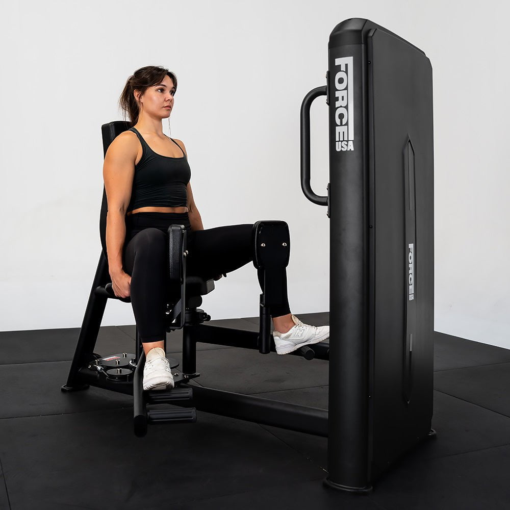 Force USA Solitude Abductor Adductor Machine for Outer Inner Thigh Workout - Home Gym Strength Training Equipment for Leg Toning and Glute Activation