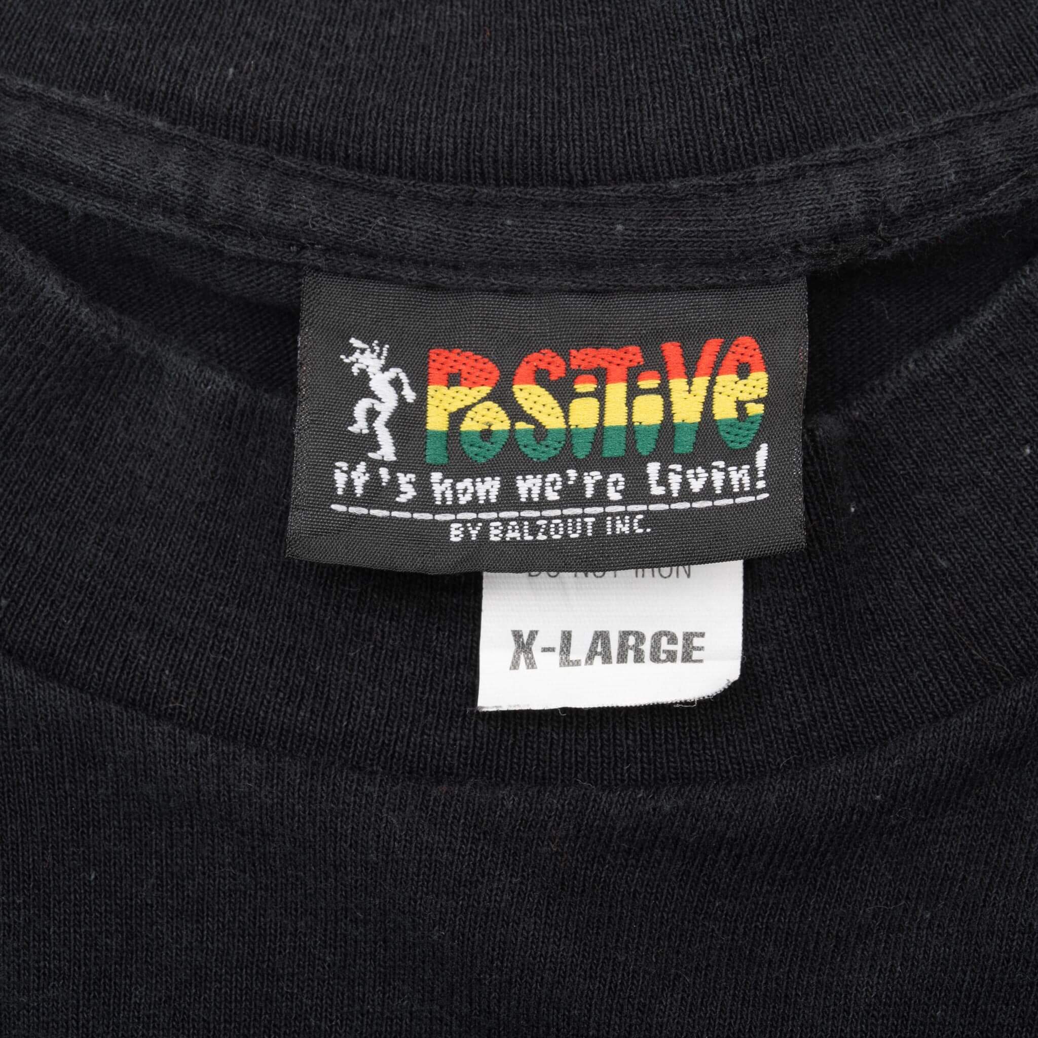 Vintage Bob Marley Reggae 1998 Black T-Shirt XL - Retro Music Tee for Concerts, Festivals & Casual Wear