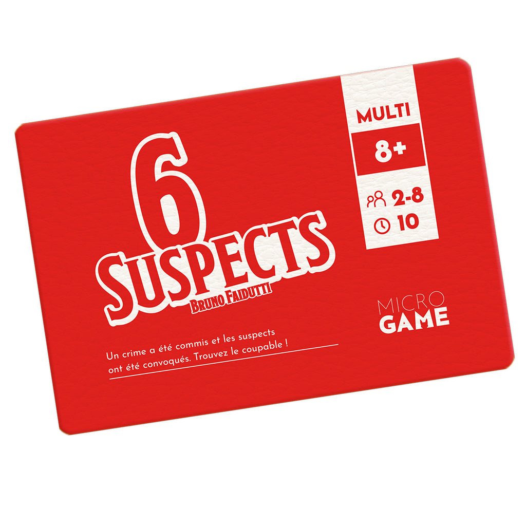 6 Suspects - High-Quality Mystery & Thriller Novel | Perfect for Book Clubs, Gifts & Crime Fiction Fans