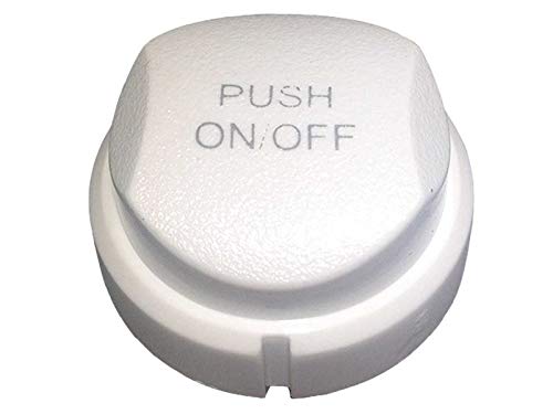 Jacuzzi On/Off Air Actuator Button - White Replacement Part for Hot Tub & Spa Control Panel - Perfect for Relaxing Baths and Hydrotherapy Sessions