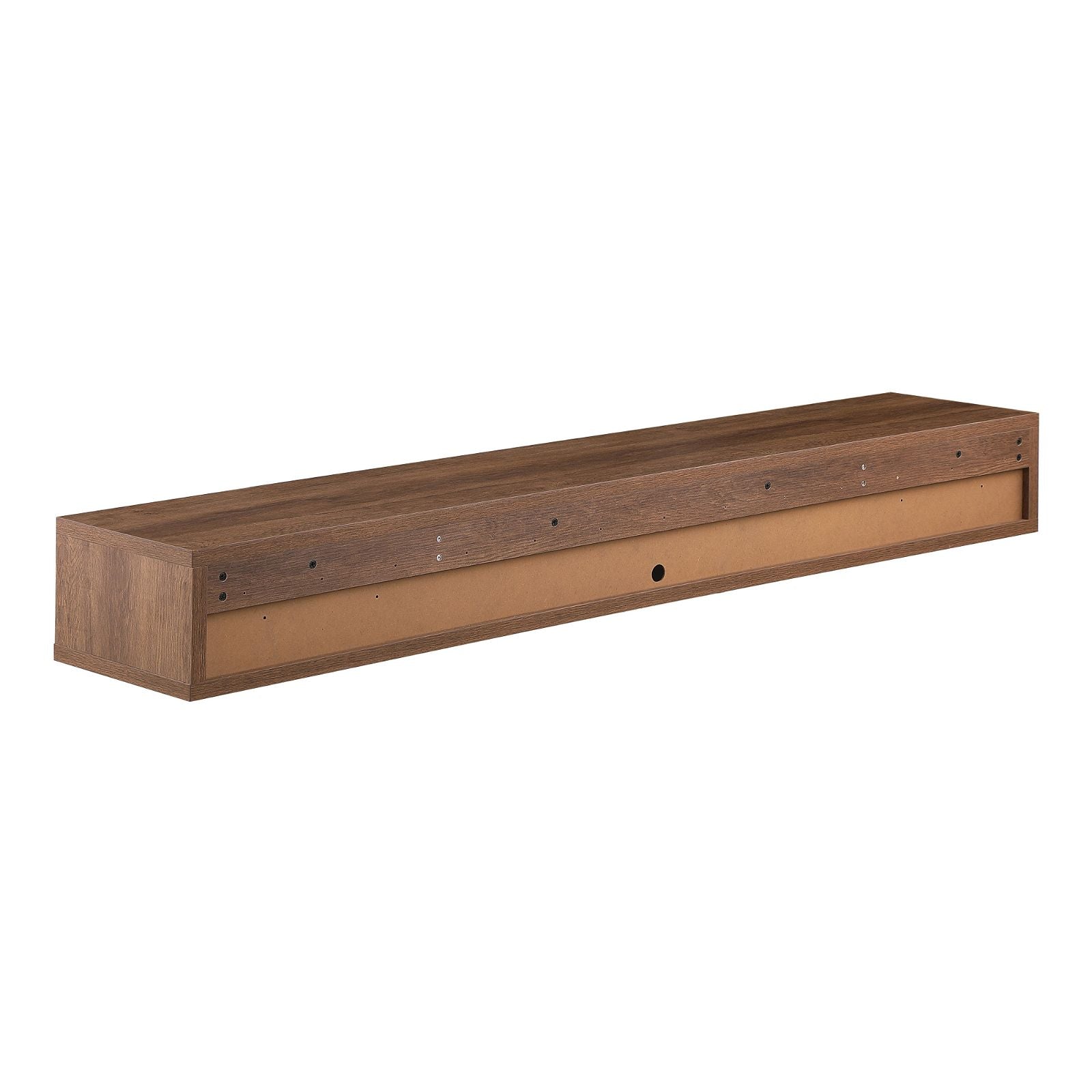 Criterion 2000mm Dark Oak Wall Mount TV Stand - Modern Air Entertainment Cabinet for Living Room, Bedroom & Home Theater