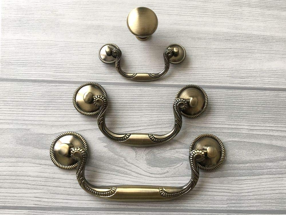 Brushed Bronze Drawer Knobs - 1.1