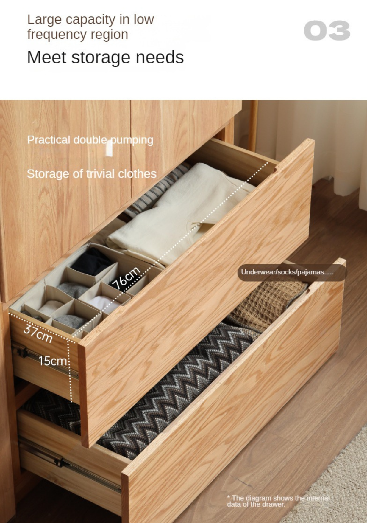 Oak Solid Wood Sectional Wardrobe - Spacious Modular Closet Organizer for Bedroom & Walk-in Closets | Durable Storage Solution for Clothes, Shoes & Accessories