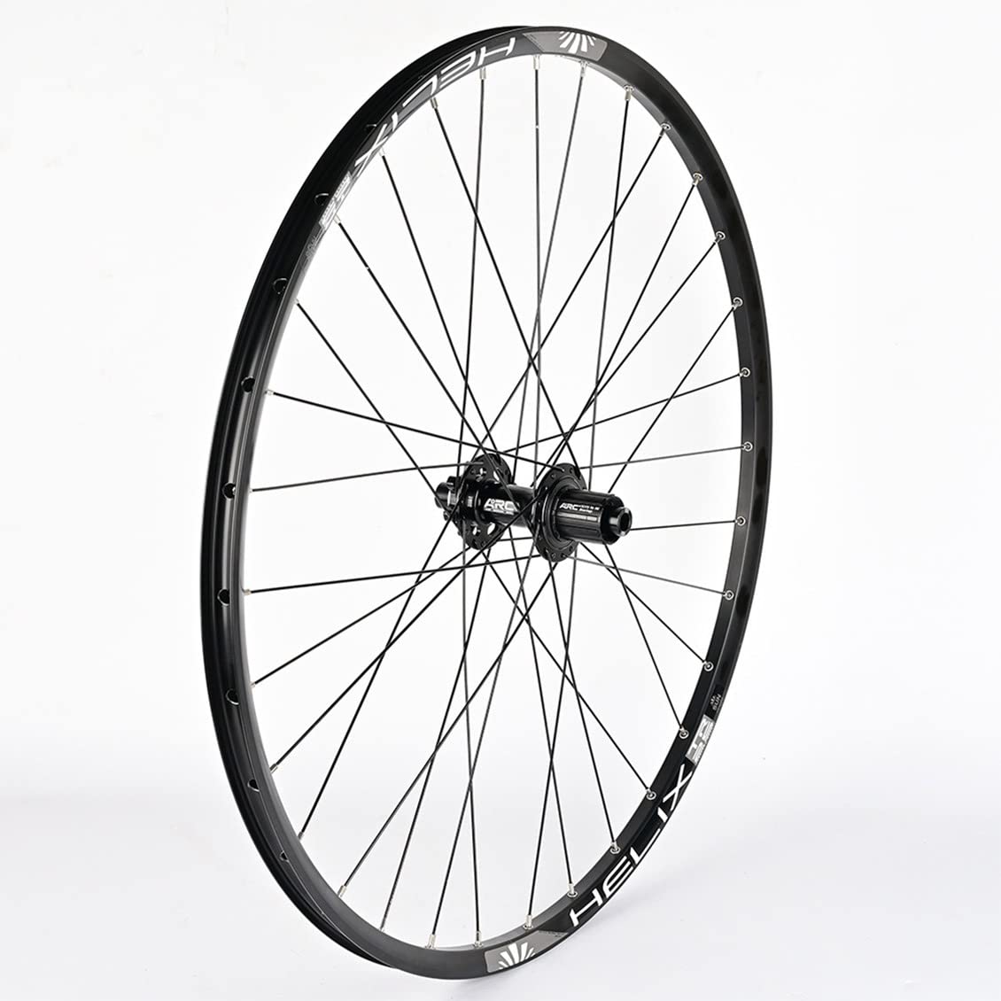 **26/27.5/29 Inch Mountain Bike Wheelset - Disc Brake Compatible with 8/9/10/11 Speed Cassette, Through Axle Front & Rear Wheels for Trail & Cross-Country Riding**