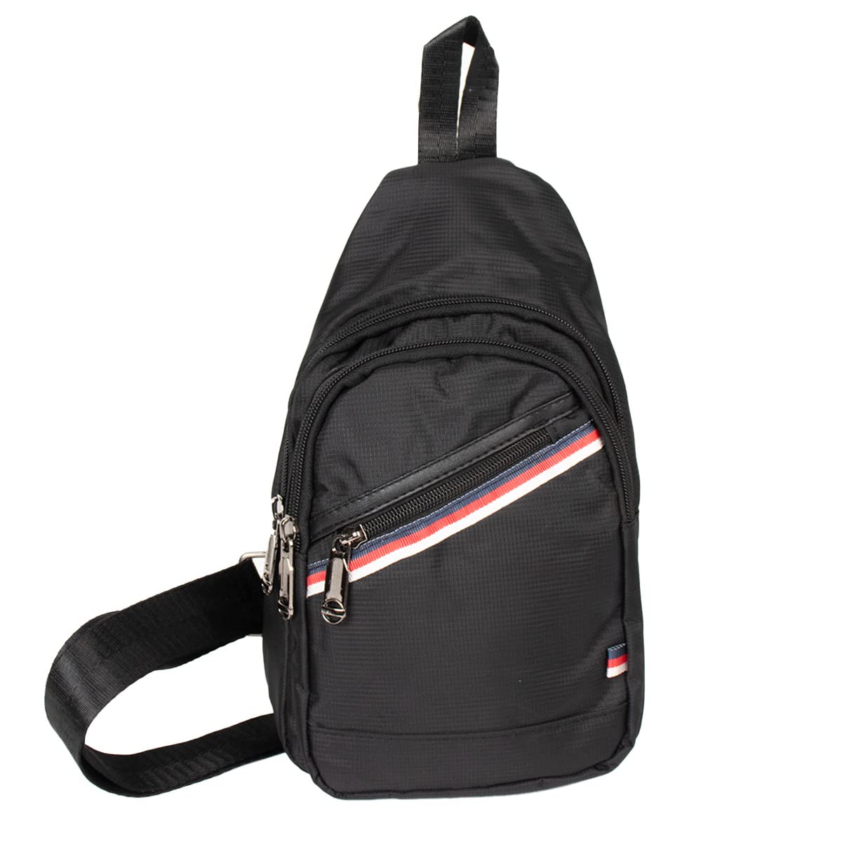 WESTEND Adjustable Crossbody Canvas Sling Bag - Lightweight Travel Daypack for Women & Men | Perfect for Hiking, Shopping & Daily Commute