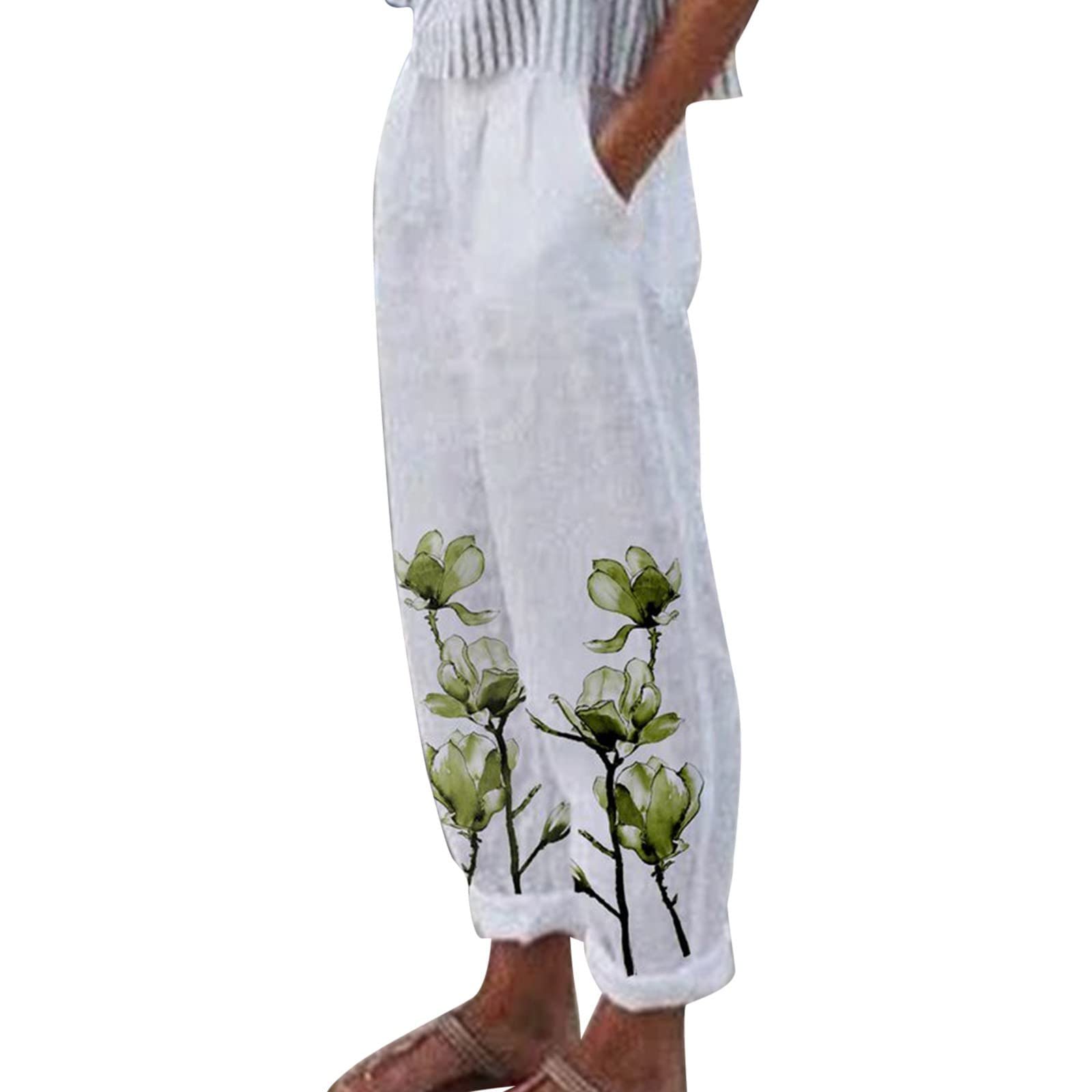 Women's High Waisted Pencil Pants - Slim Fit Stretch Work Pants for Women, Solid Color Summer Trousers, Office Wear & Casual Outfits