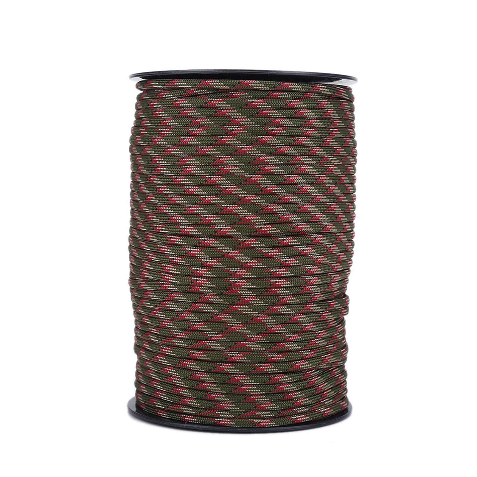 Reflective Paracord Survival Rope - 7 Color Options for Outdoor, Camping & Emergency Use | 550lb Strength Tactical Parachute Cord for Hiking, Survival Kits & DIY Projects