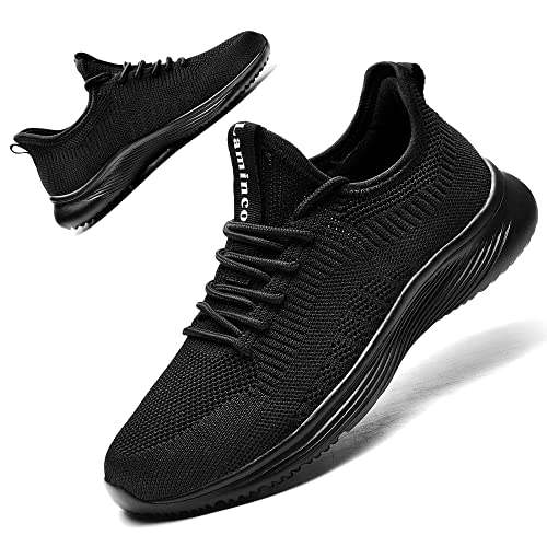 Women's Lightweight Breathable Slip-On Sneakers - Comfortable Walking & Running Shoes for Women, Casual Tennis Shoes for Work, Gym, Travel & Daily Wear