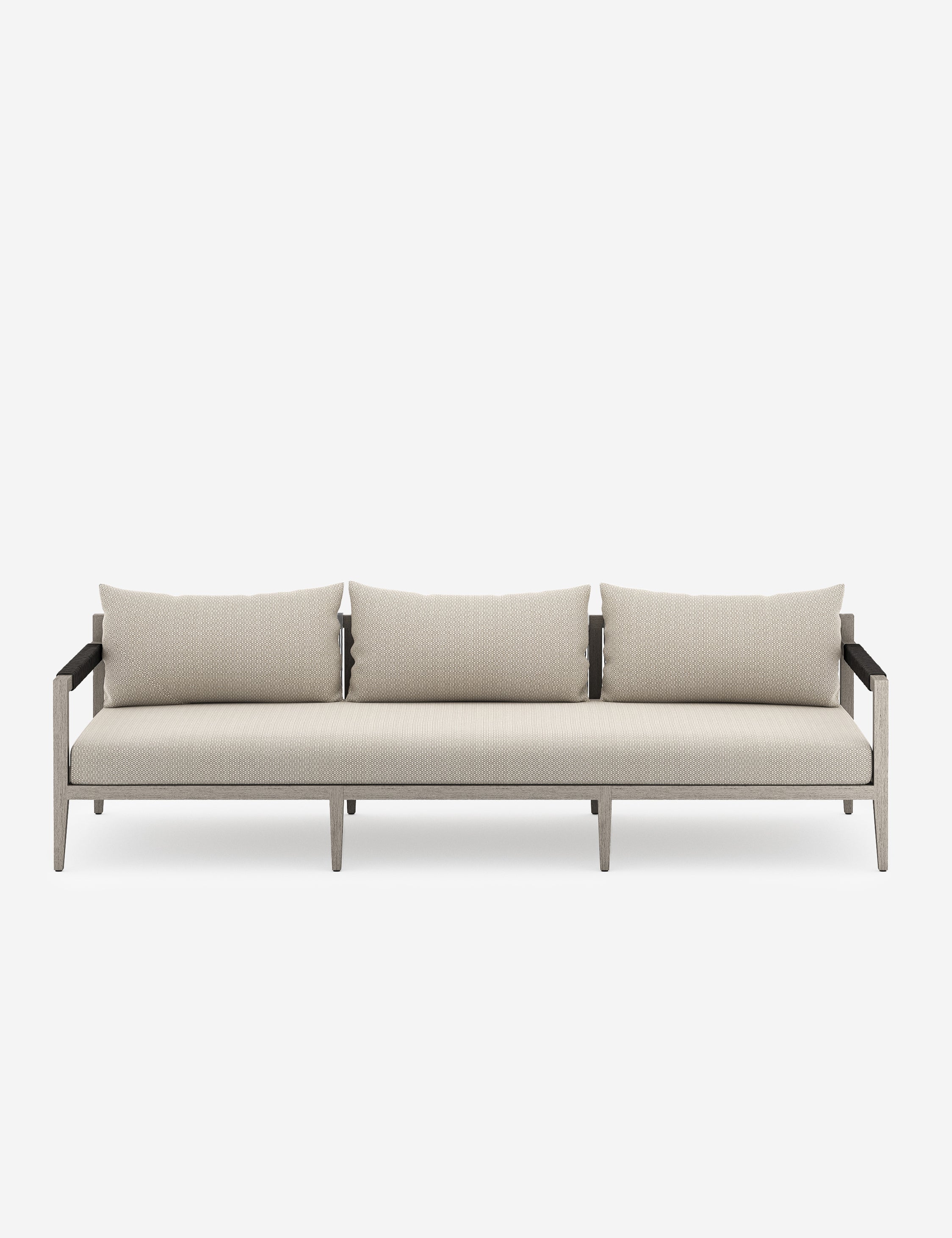 Cadenza Indoor Outdoor Sofa - Waterproof & Weather-Resistant Patio Furniture for Living Room, Garden, and Backyard Relaxation