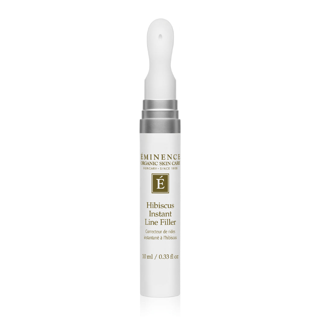 Eminence Organics Hibiscus Instant Line Filler - Anti-Aging Face Serum for Wrinkles & Fine Lines - Perfect for Daily Skincare Routine & Nighttime Use