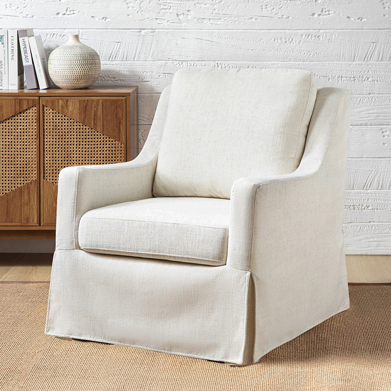 Stanley Swivel Chair Slipcover - Stretchable Furniture Protector for Office & Living Room - Easy Washable Chair Cover for Home Decor & Pet Protection
