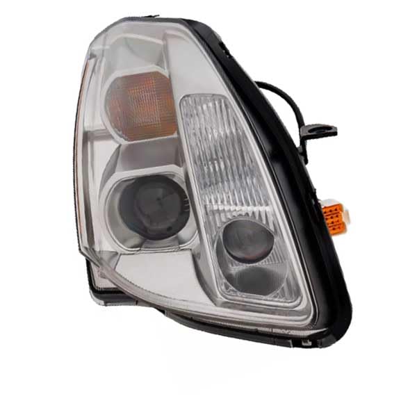 2004-2006 Nissan Maxima Right Passenger Side Halogen Headlight Assembly with Bulb - Direct Fit Replacement for Front Headlamp - Perfect for Night Driving & Road Safety