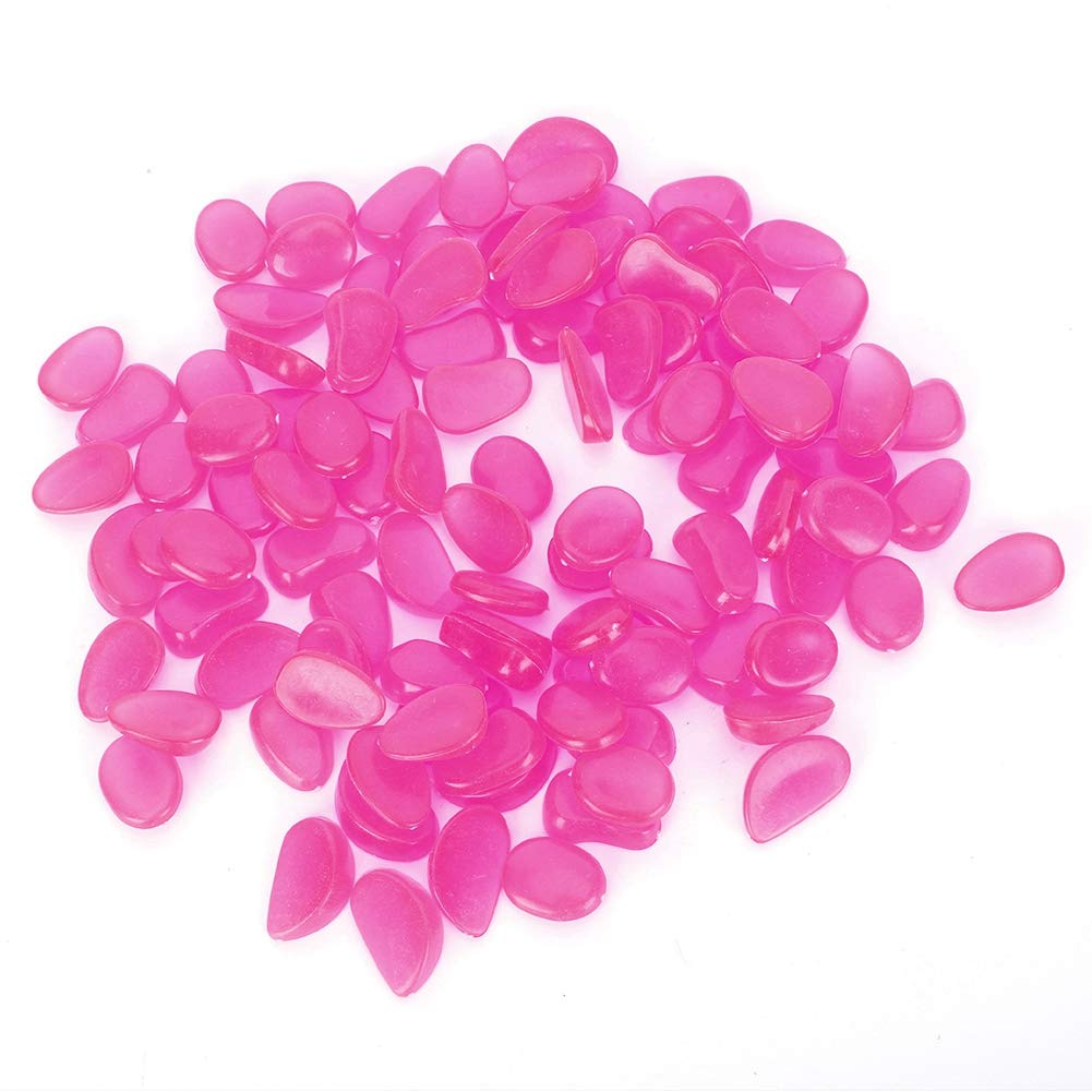 Natural Luminous Decorative Stones - High-Quality Purple Glowing Rocks for Aquariums, Fish Ponds, Bonsai Gardens & Indoor Vase Decor | Perfect for Nighttime Landscape Lighting and Zen Decorations