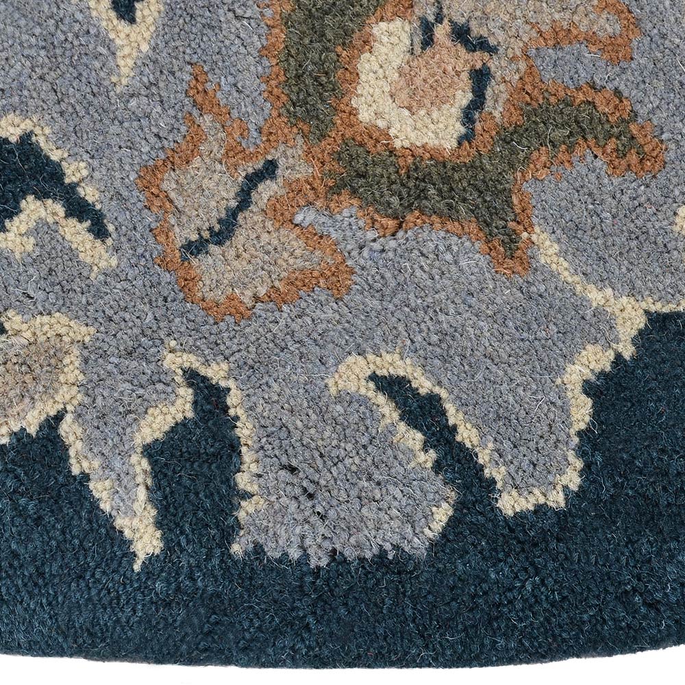Jacob's Ladder Hand Tufted Wool Rug - Soft & Durable Non-Slip Area Rug for Living Room, Bedroom, Nursery | Perfect for Home Decor & Cozy Spaces