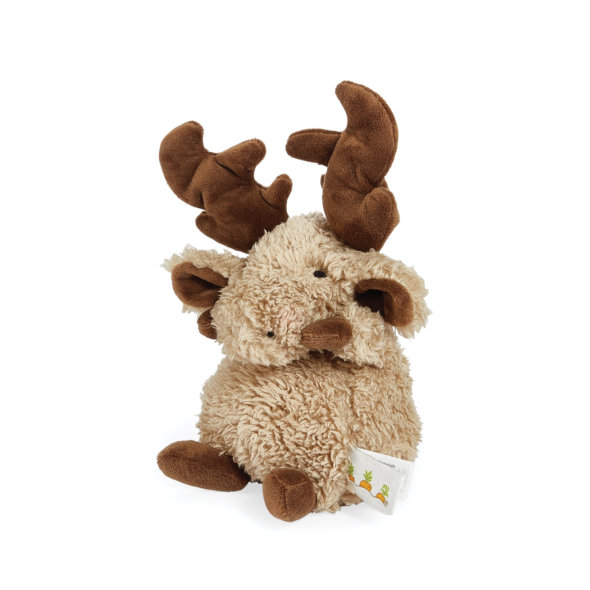 Wee Bruce the Moose Plush Toy - Soft & Cuddly Stuffed Animal for Kids, Perfect for Bedtime, Playtime & Gifts | Adorable Nursery Decor & Travel Companion