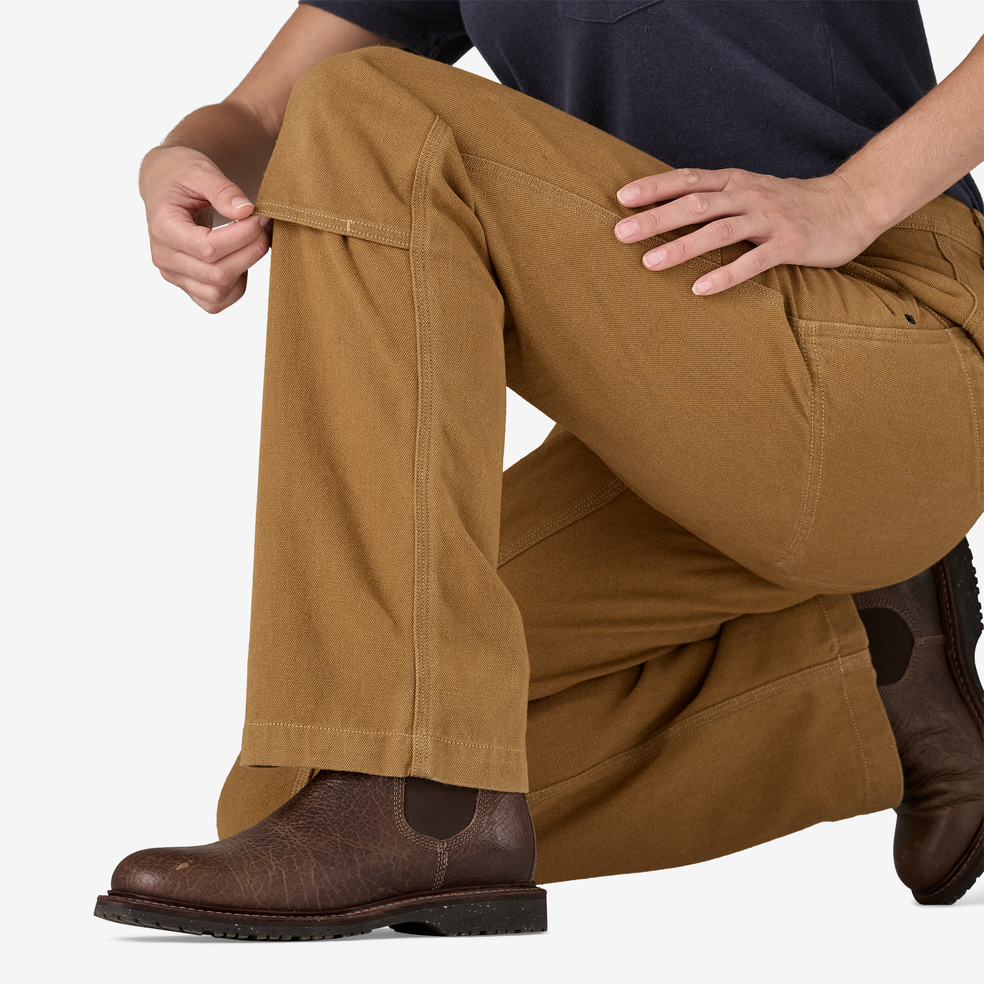 Iron Forge™ Women's Double Knee Work Pants - Durable Utility Pants for Construction, Landscaping & Outdoor Work - Short Length