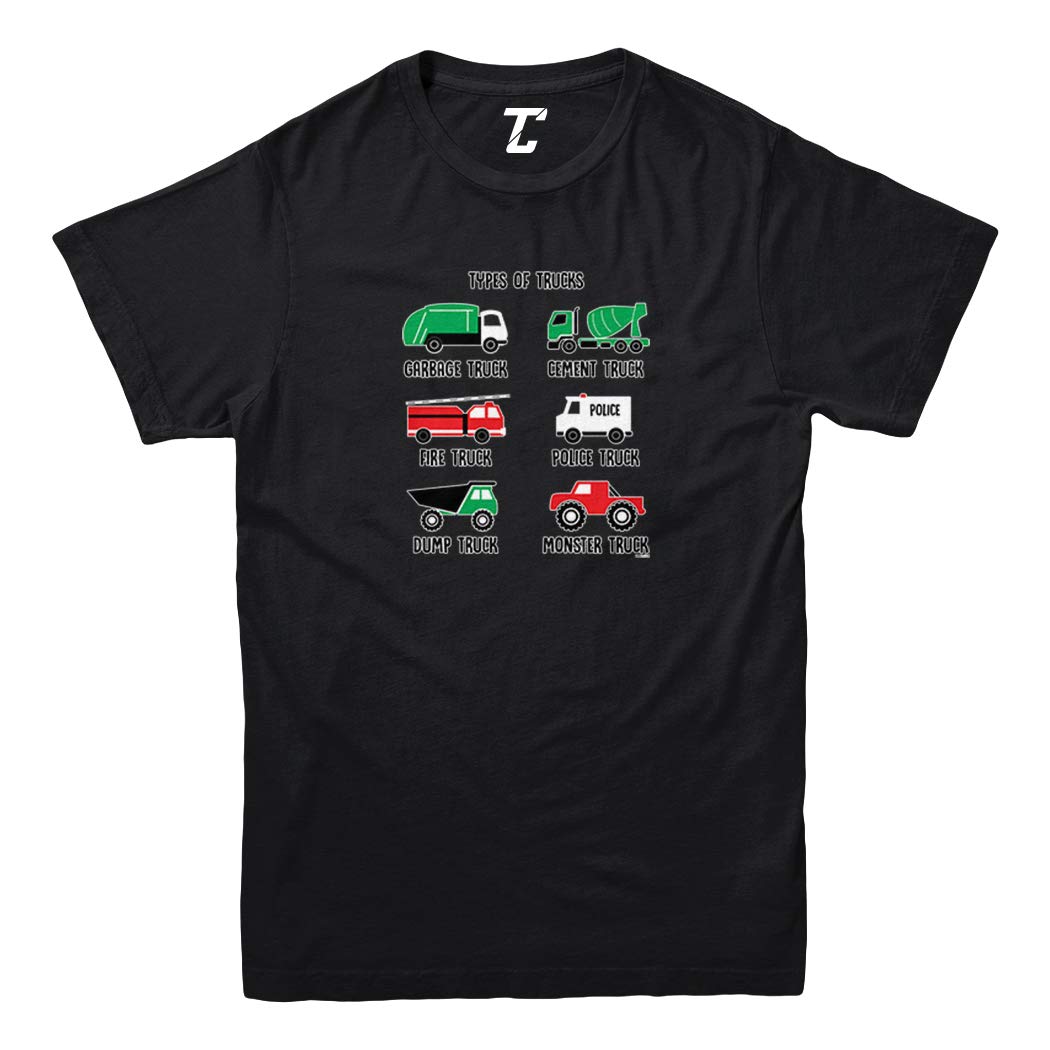 Garbage Monster Fire Truck Youth T-Shirt - Cool Graphic Tee for Kids & Teens - Perfect for School, Playdates & Firefighter Theme Parties